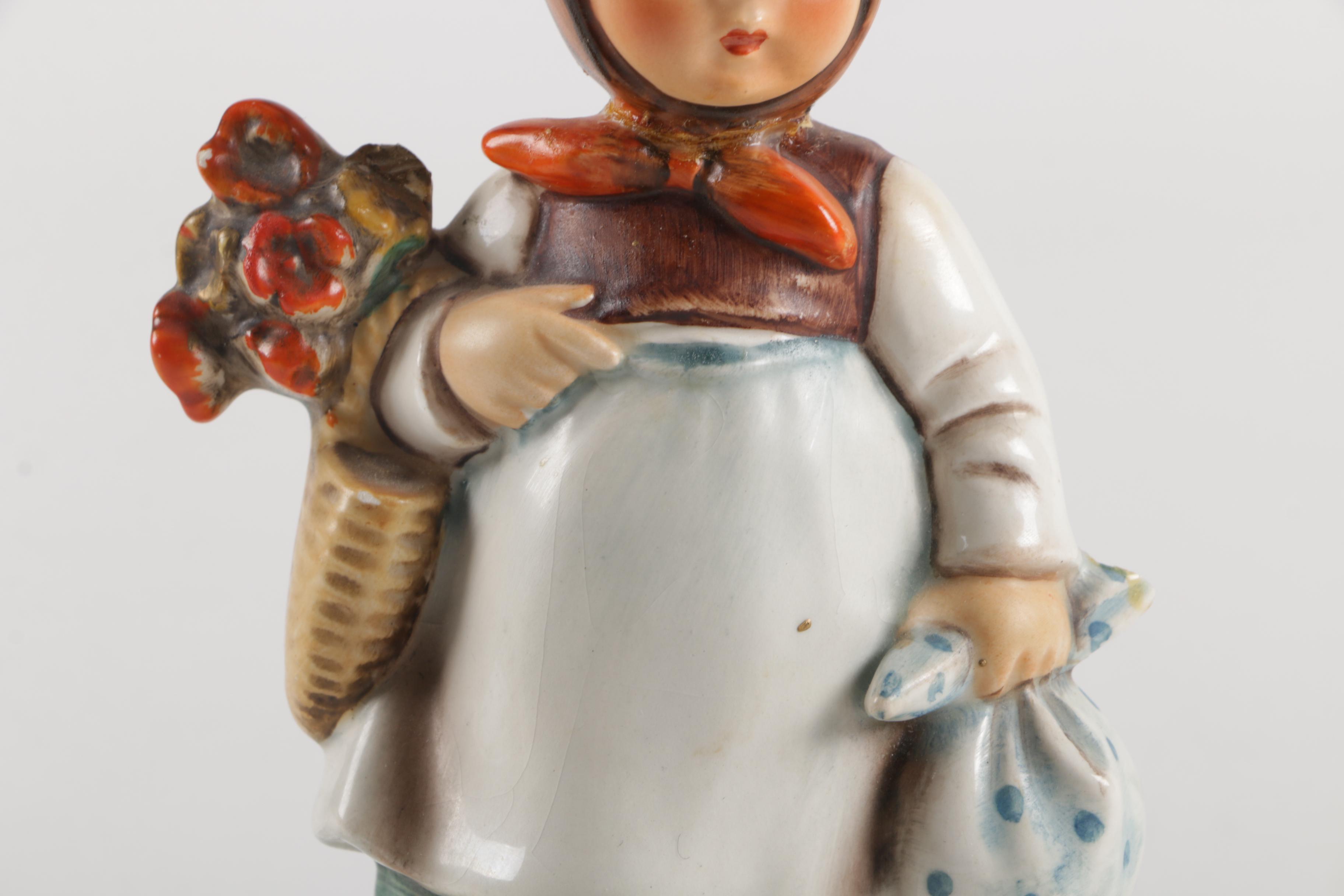 1950s Goebel Hummel "Weary Wanderer" Porcelain Figurine