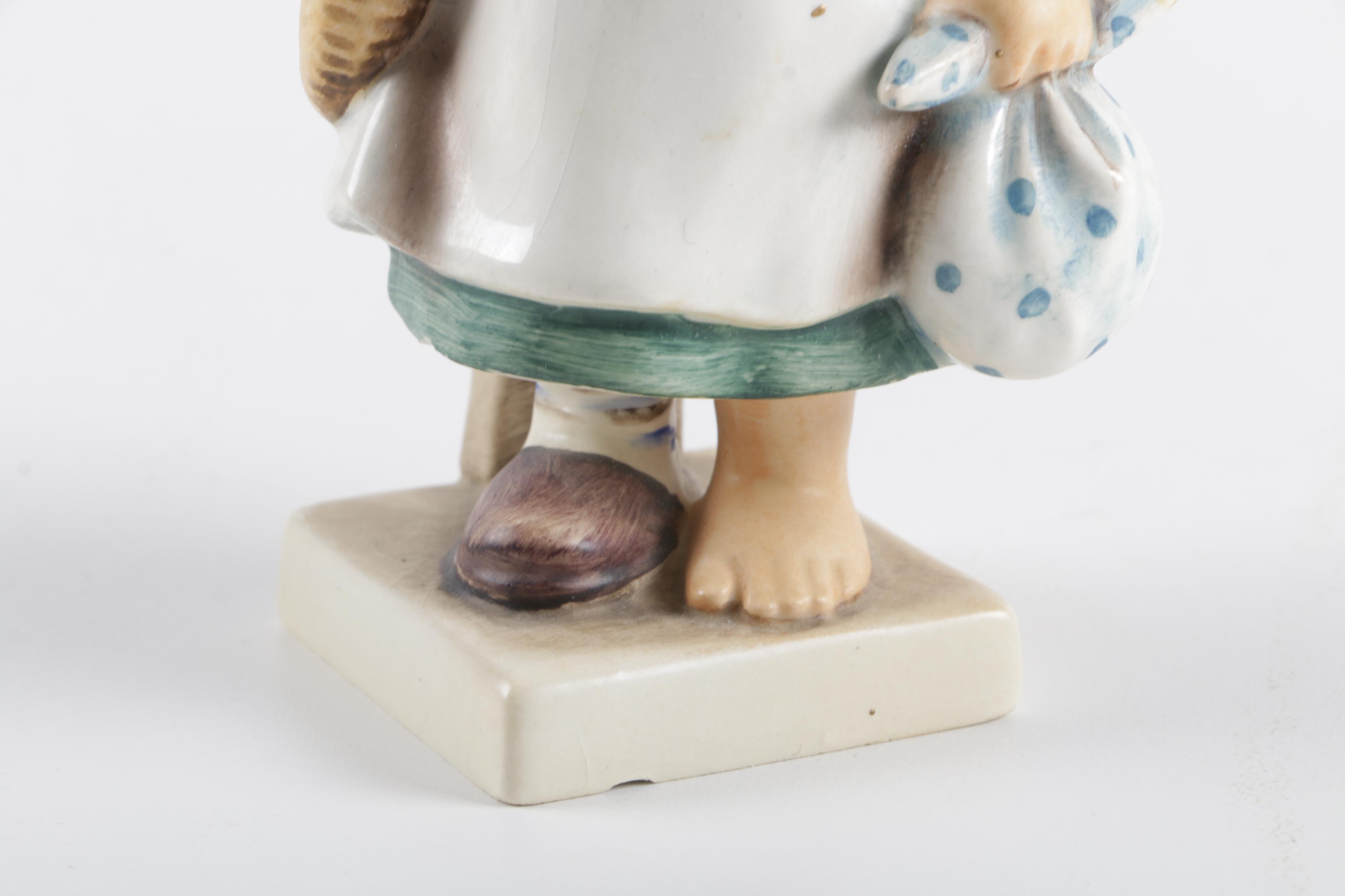 1950s Goebel Hummel "Weary Wanderer" Porcelain Figurine