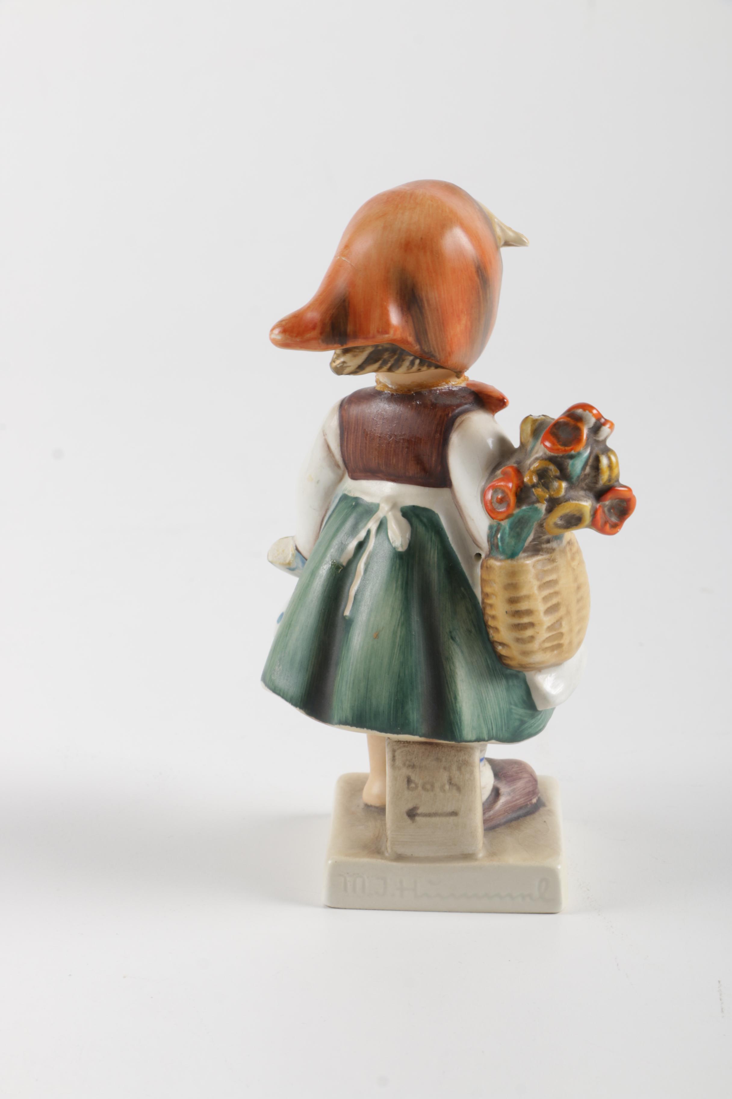 1950s Goebel Hummel "Weary Wanderer" Porcelain Figurine
