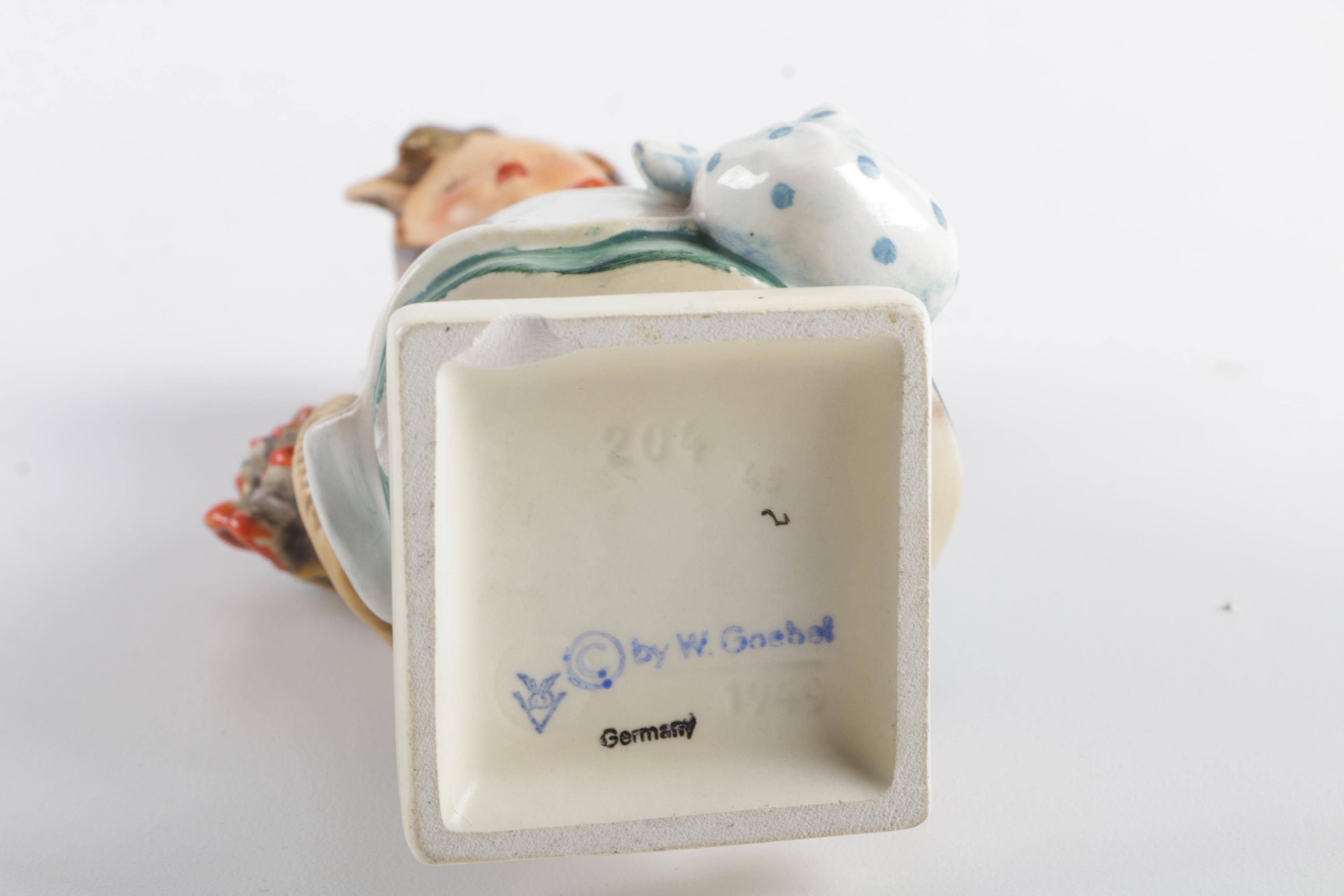 1950s Goebel Hummel "Weary Wanderer" Porcelain Figurine