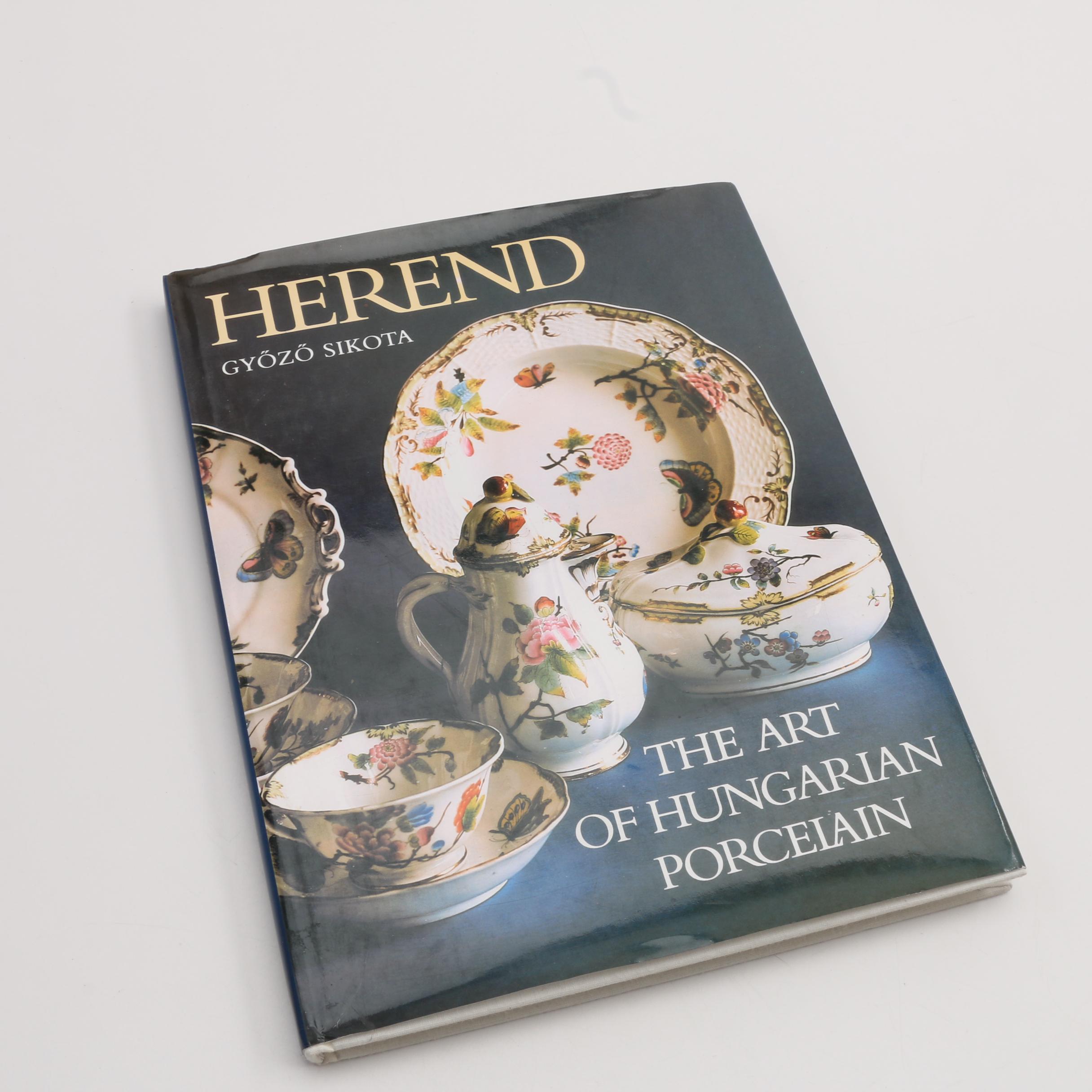 Books On Herend, Zsolnay, and Porcelain Collectibles