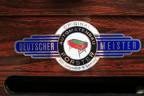 Deutscher Meister Foosball Table