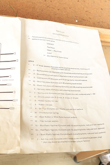Deutscher Meister Foosball Table