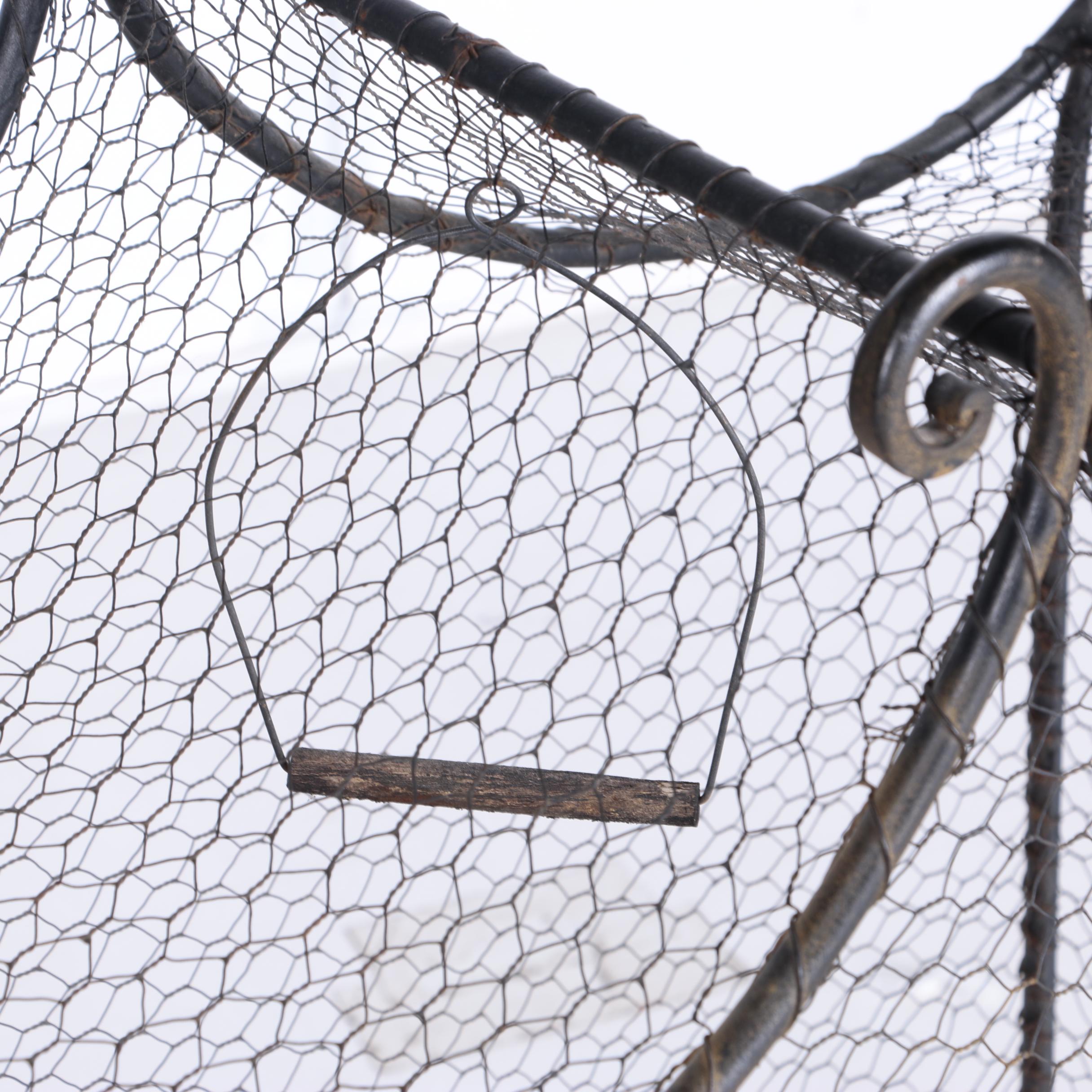 Wrought Iron Bird Cage