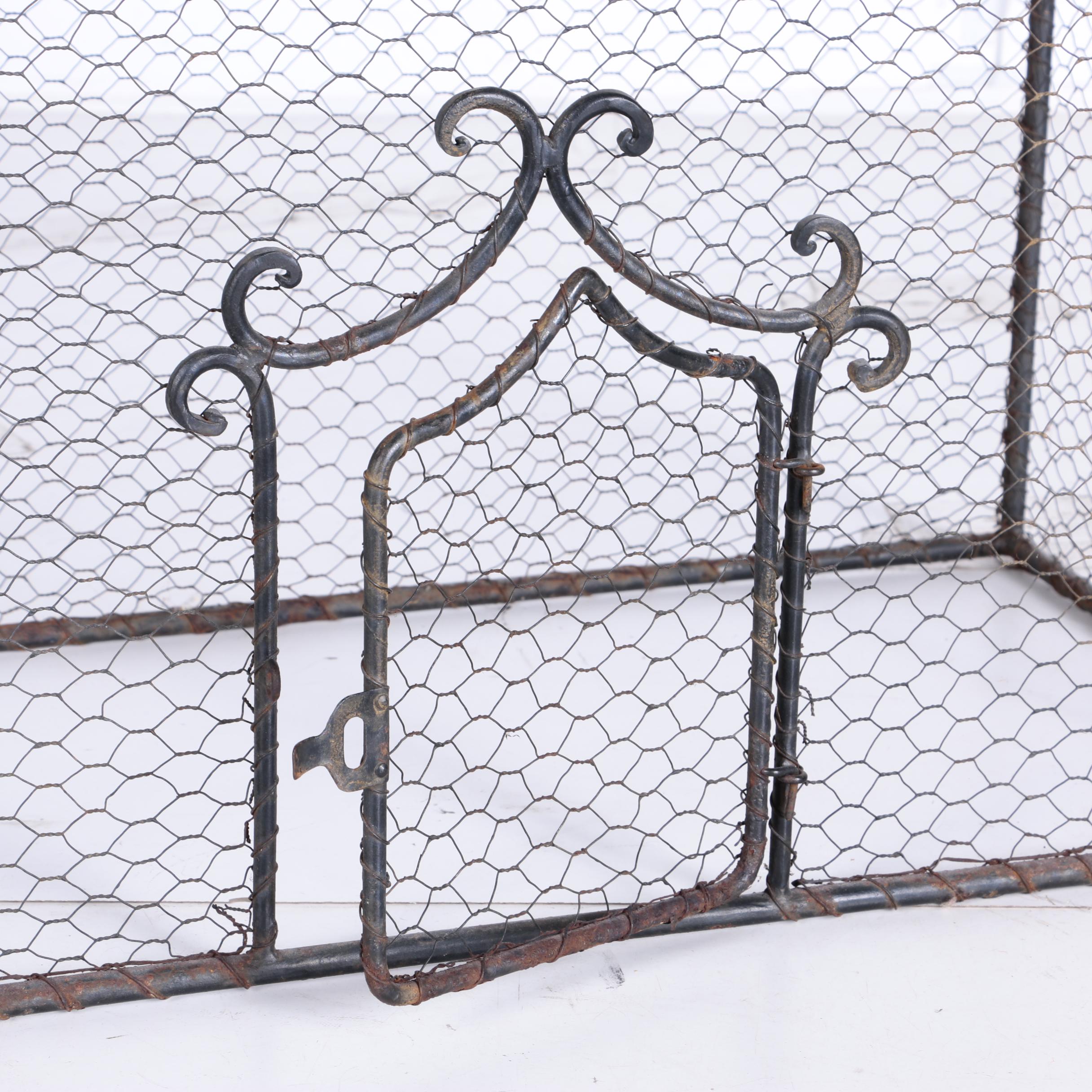 Wrought Iron Bird Cage