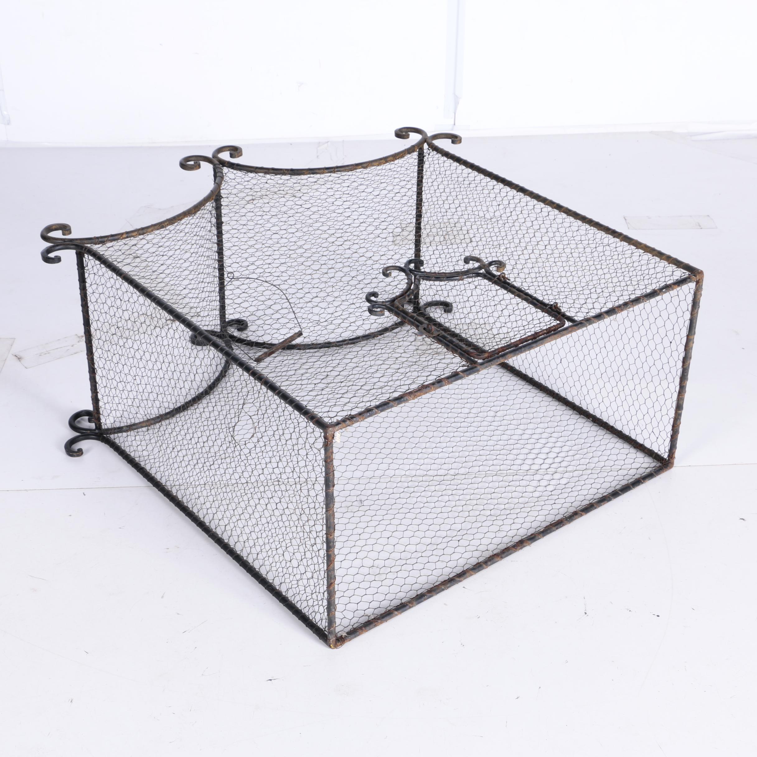 Wrought Iron Bird Cage