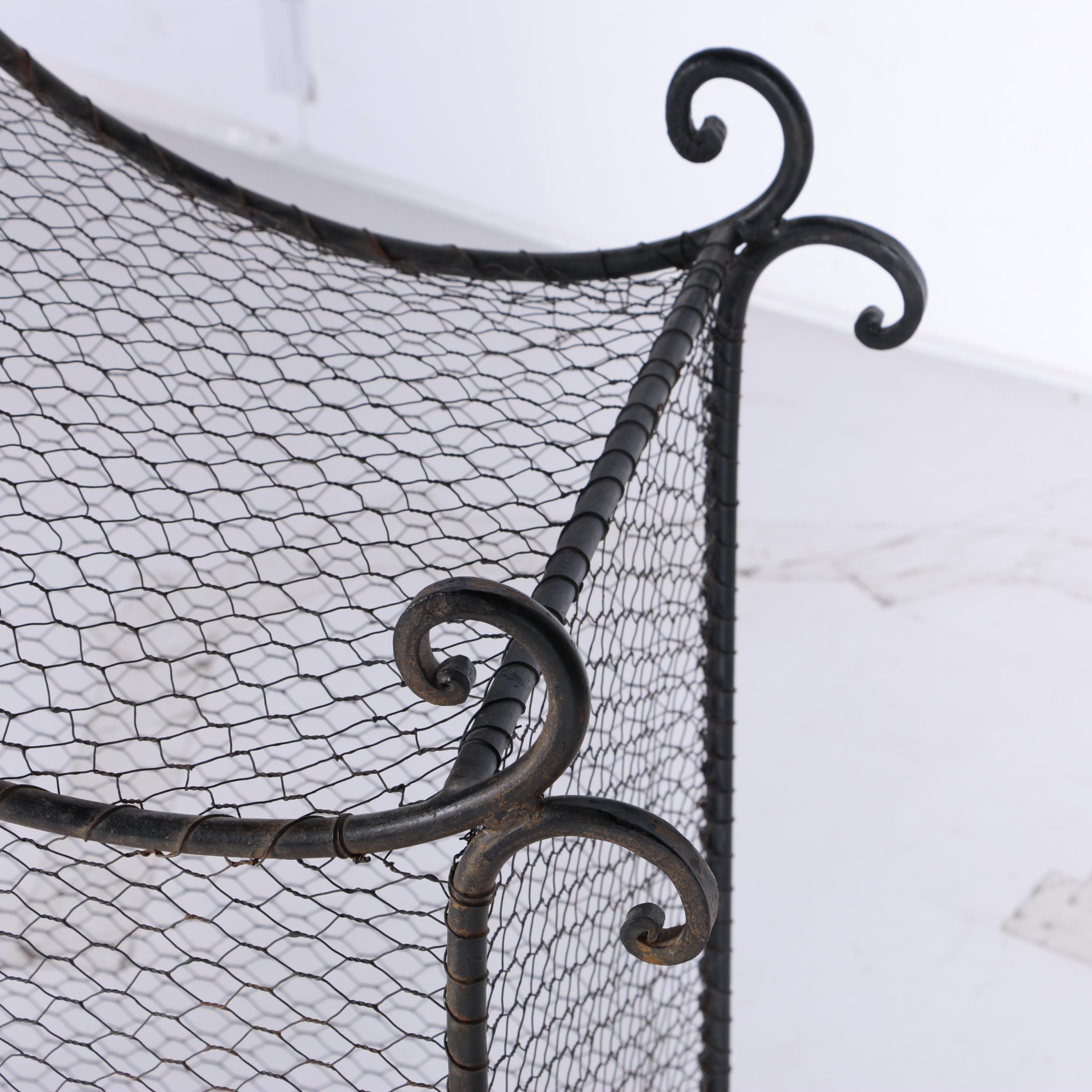 Wrought Iron Bird Cage