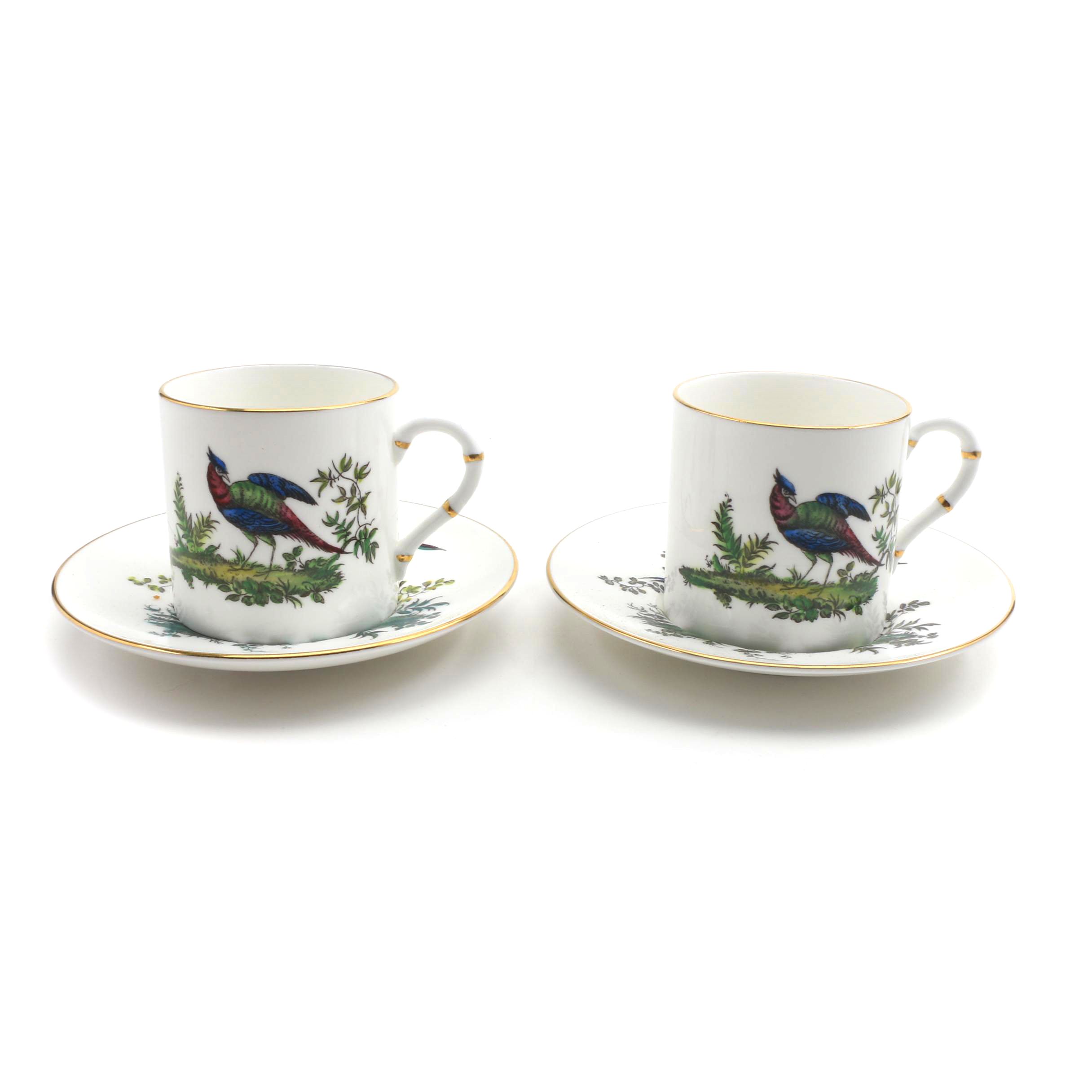 Royal Worcester Bone China Demitasse Cups