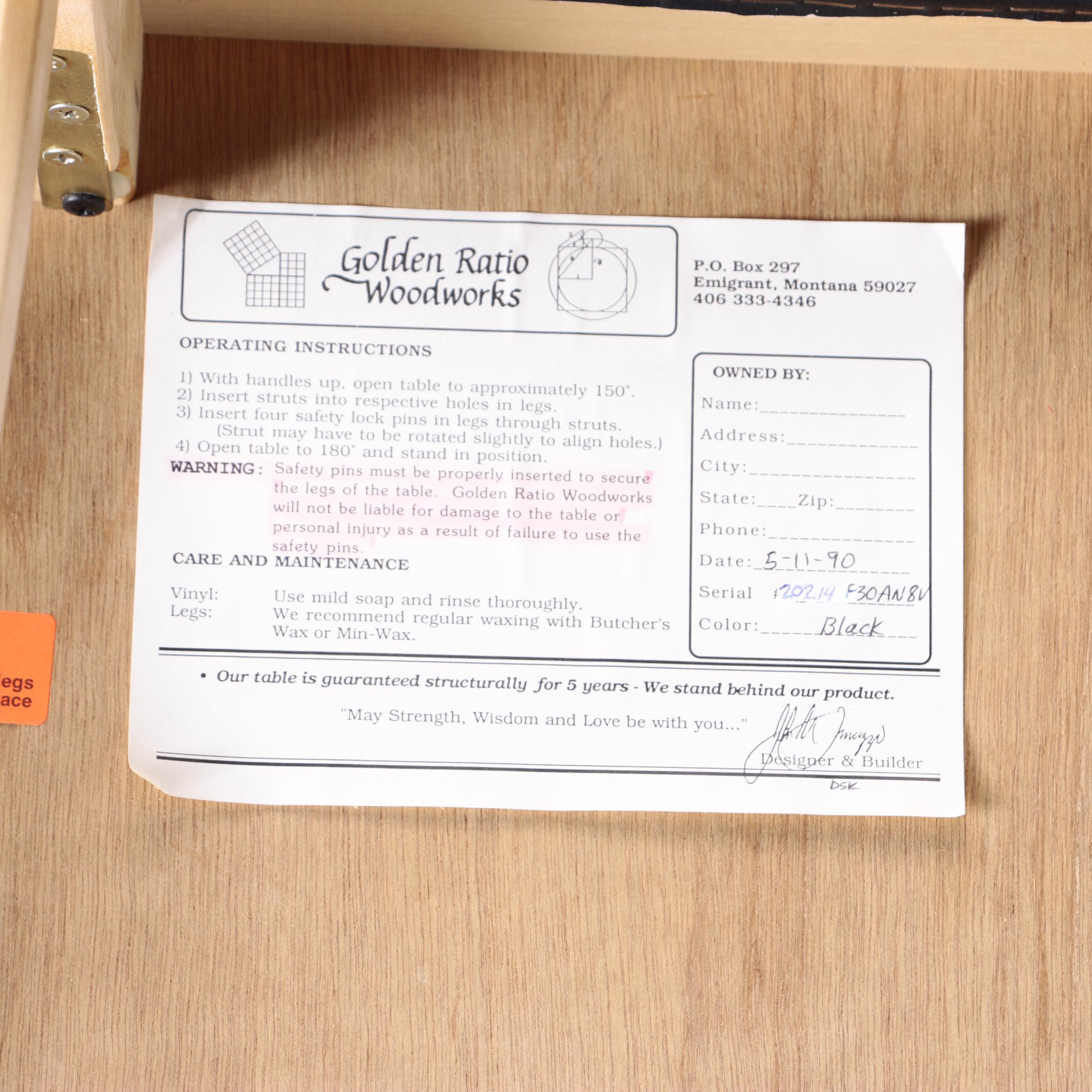 Portable Massage Table