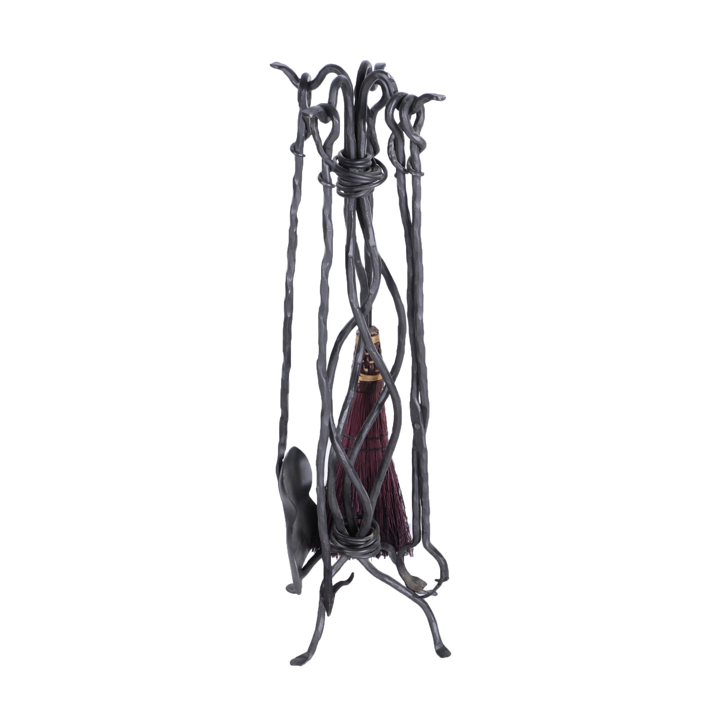 Wrought Iron Fireplace Tool Set