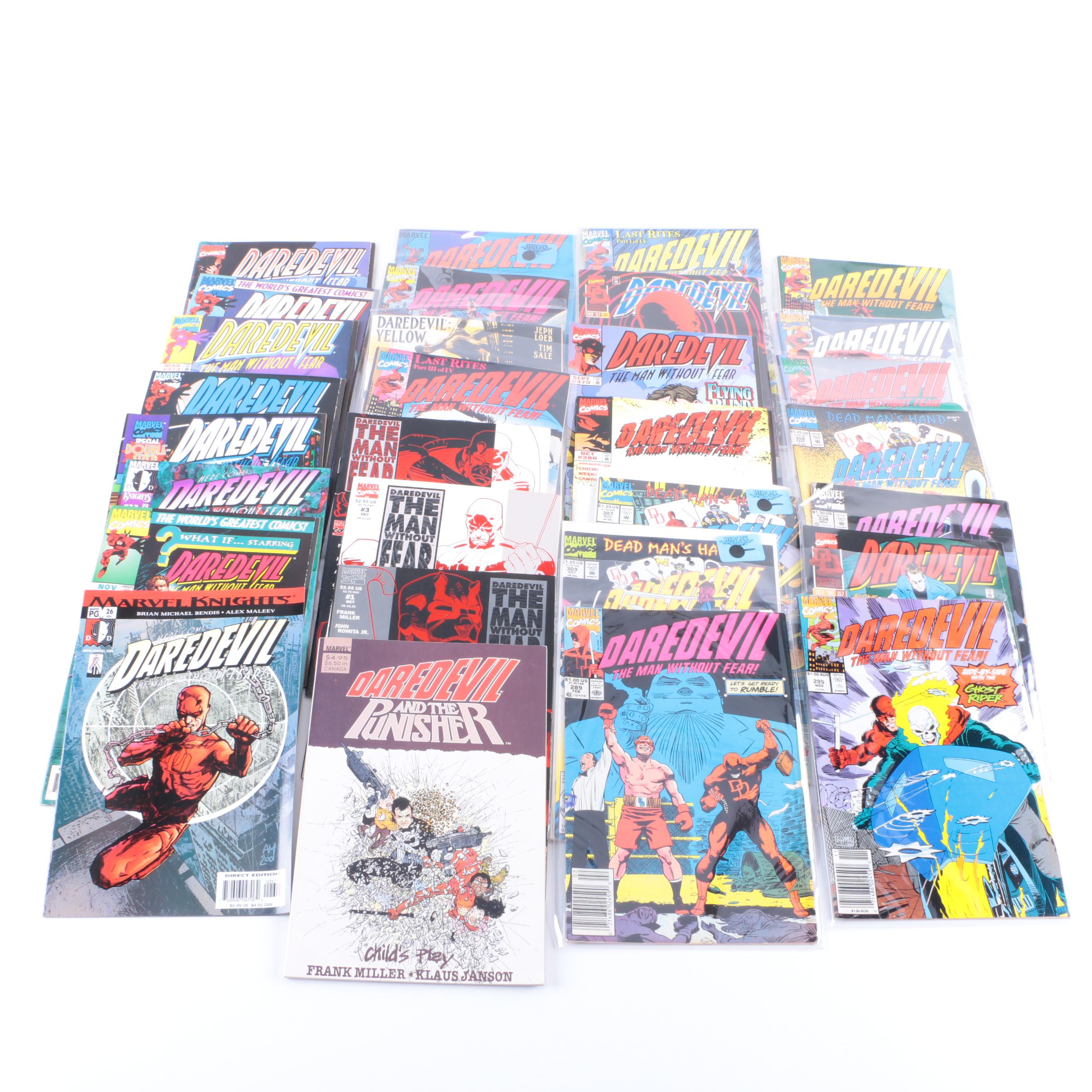 Modern "Daredevil" Comics and Graphic Novels