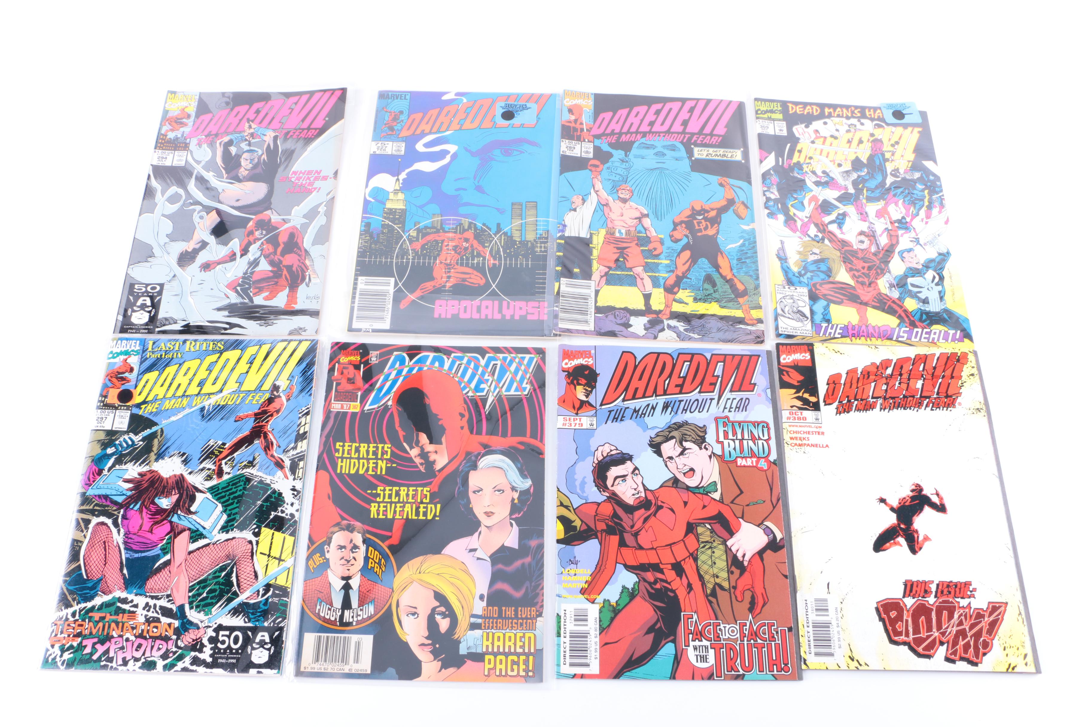 Modern "Daredevil" Comics and Graphic Novels