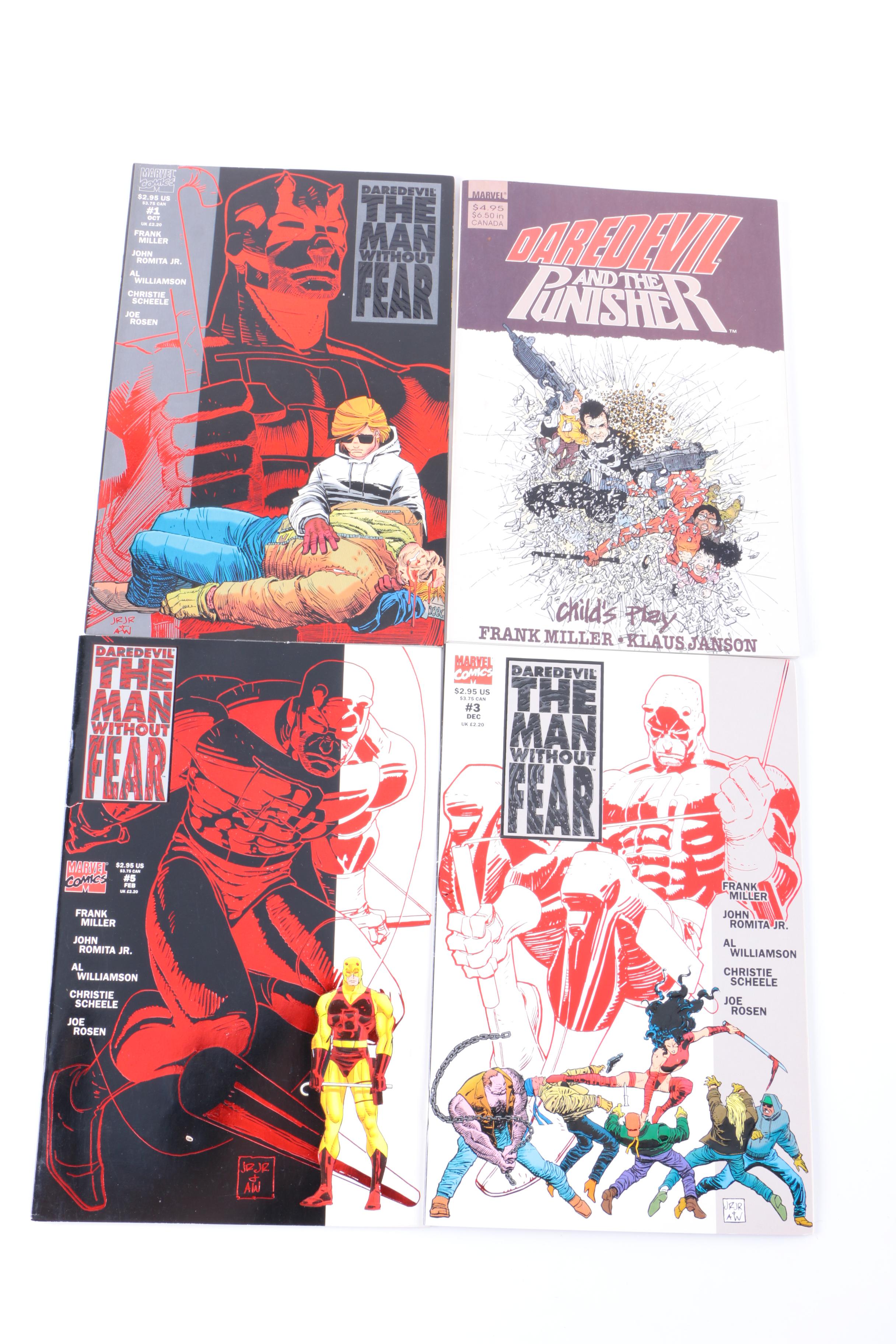 Modern "Daredevil" Comics and Graphic Novels