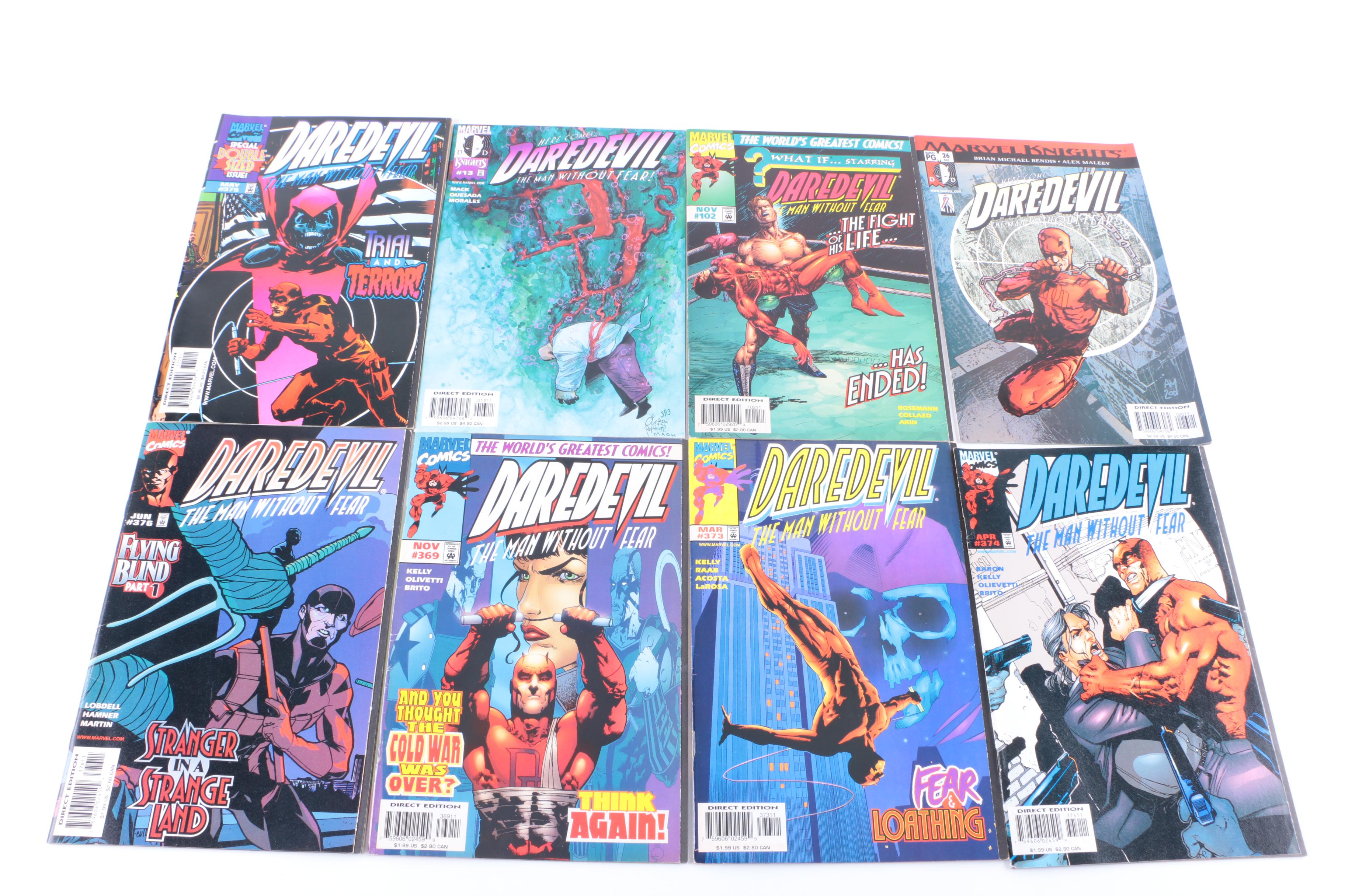 Modern "Daredevil" Comics and Graphic Novels