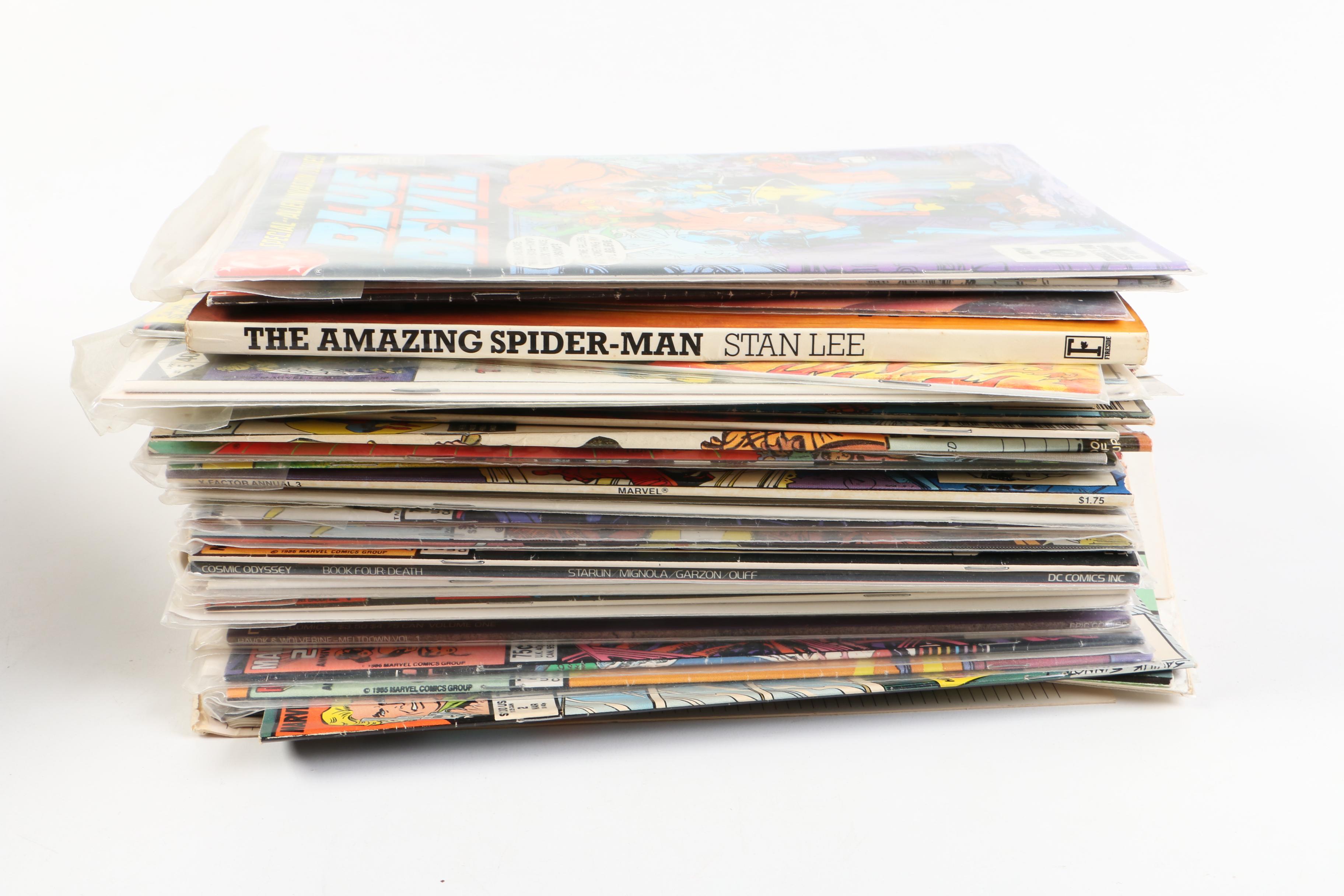 Bronze Age and Modern Age Comic Assortment and "Animal Farm" by George Orwell