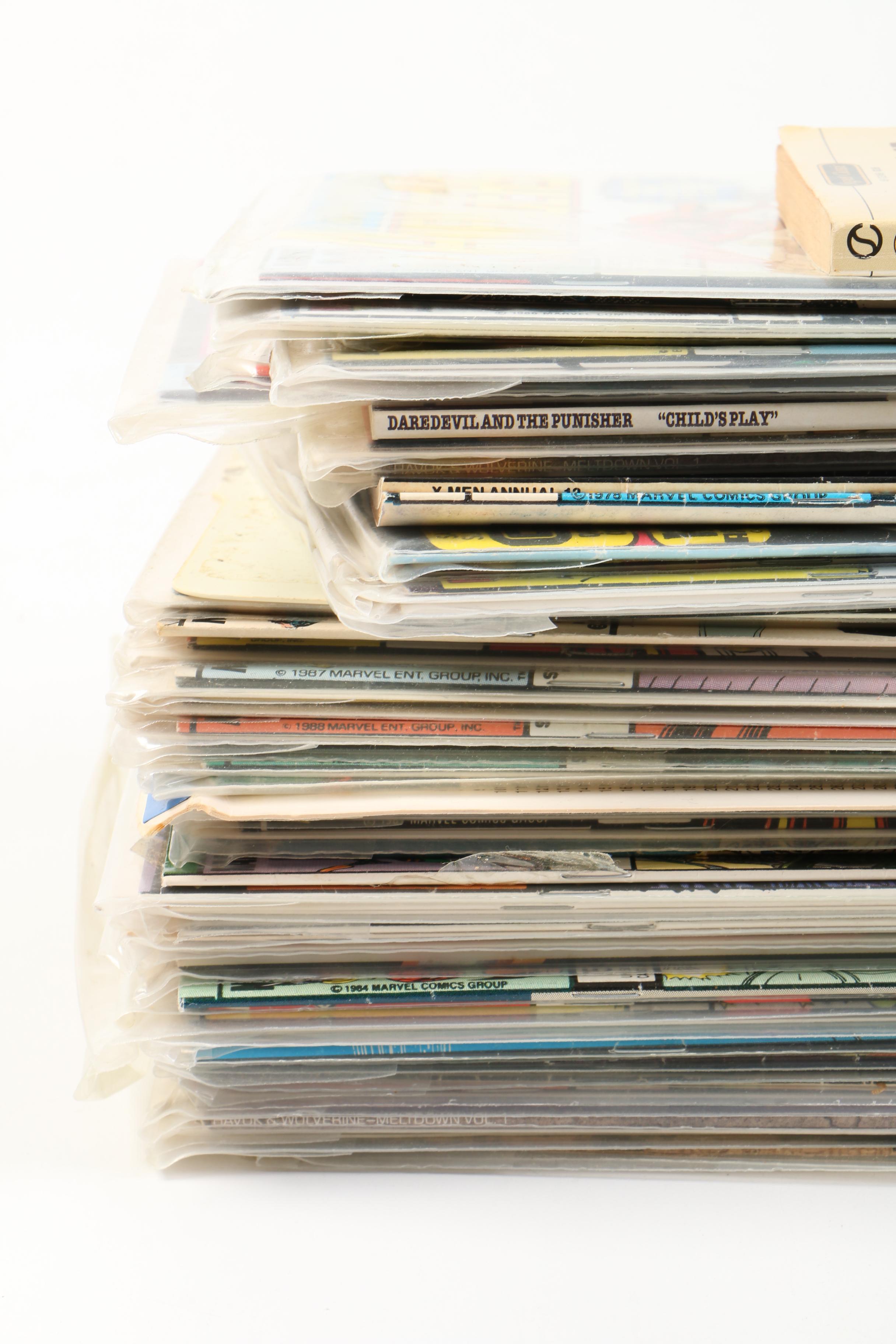 Bronze Age and Modern Age Comic Assortment and "Animal Farm" by George Orwell