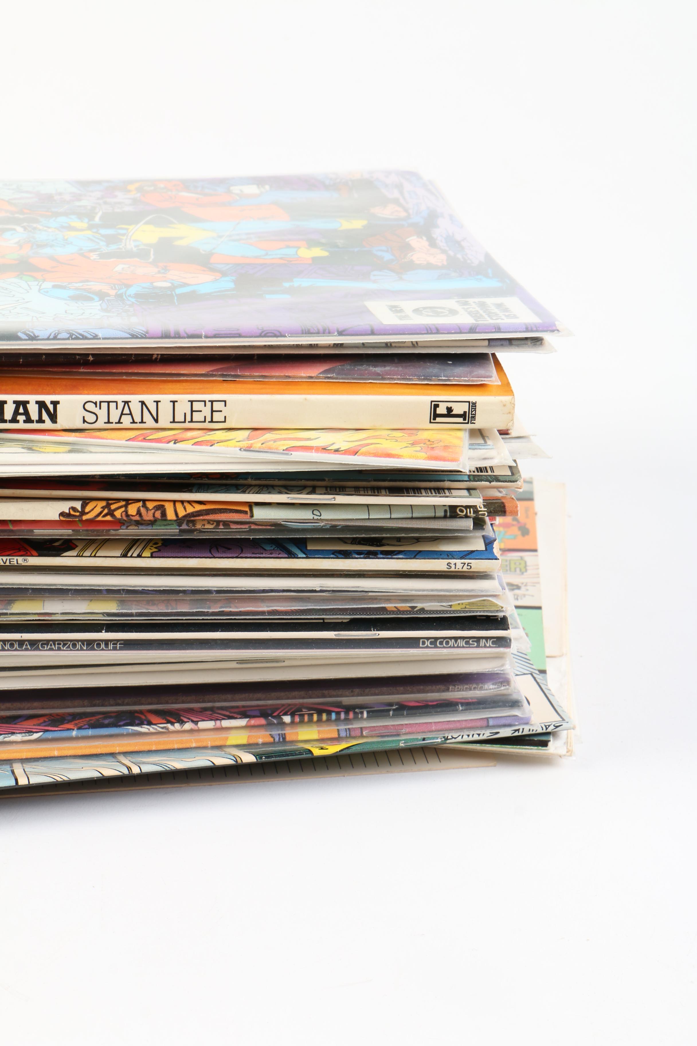 Bronze Age and Modern Age Comic Assortment and "Animal Farm" by George Orwell