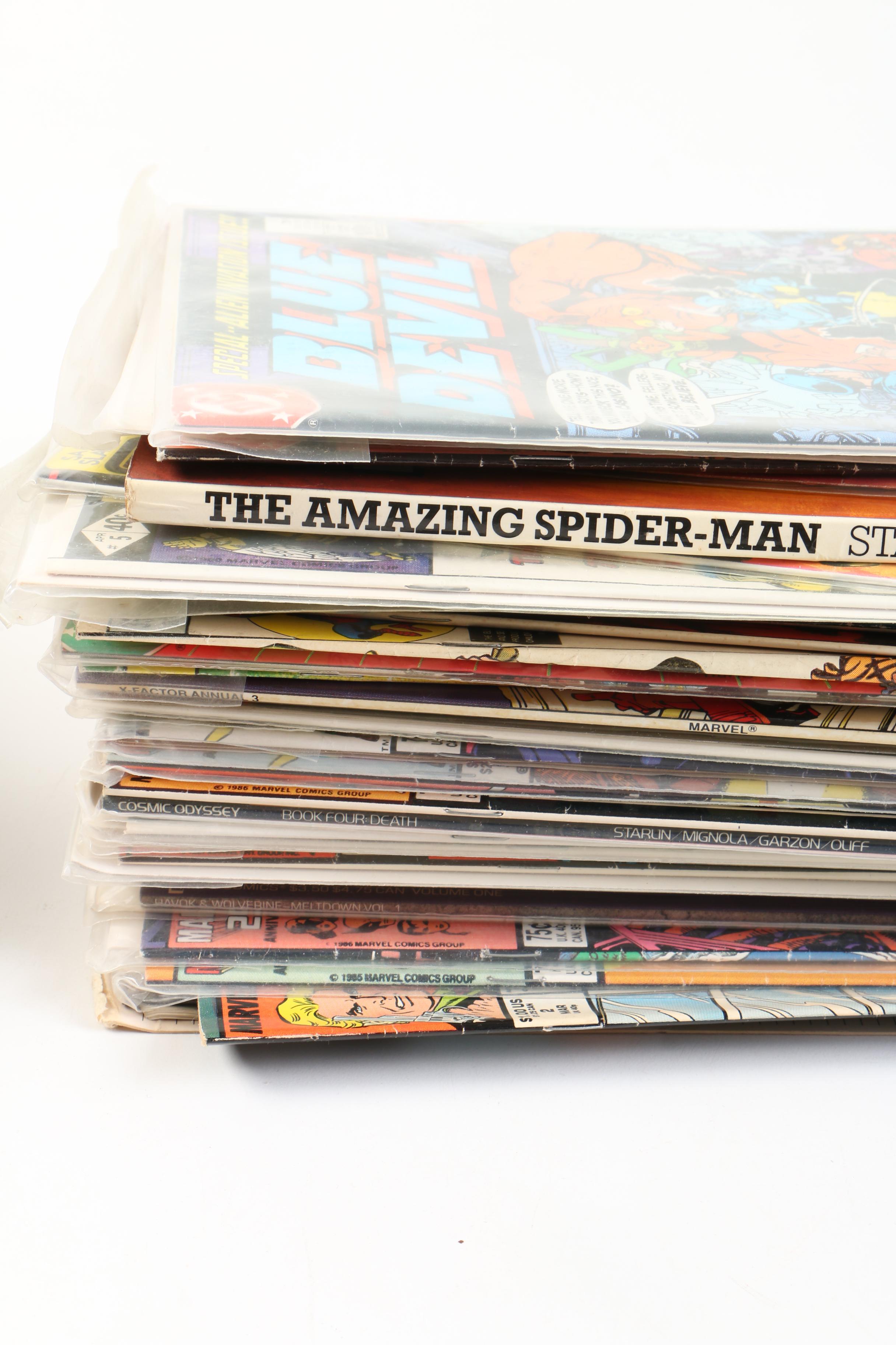 Bronze Age and Modern Age Comic Assortment and "Animal Farm" by George Orwell