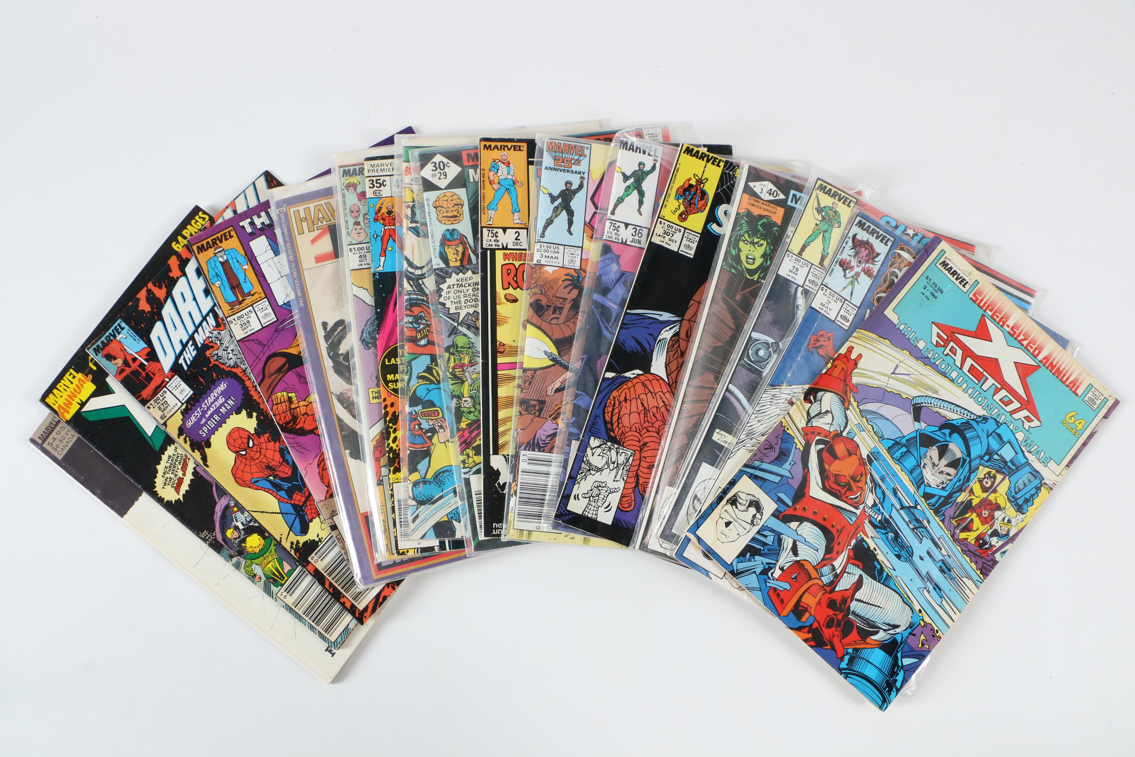 Bronze Age and Modern Age Comic Assortment and "Animal Farm" by George Orwell