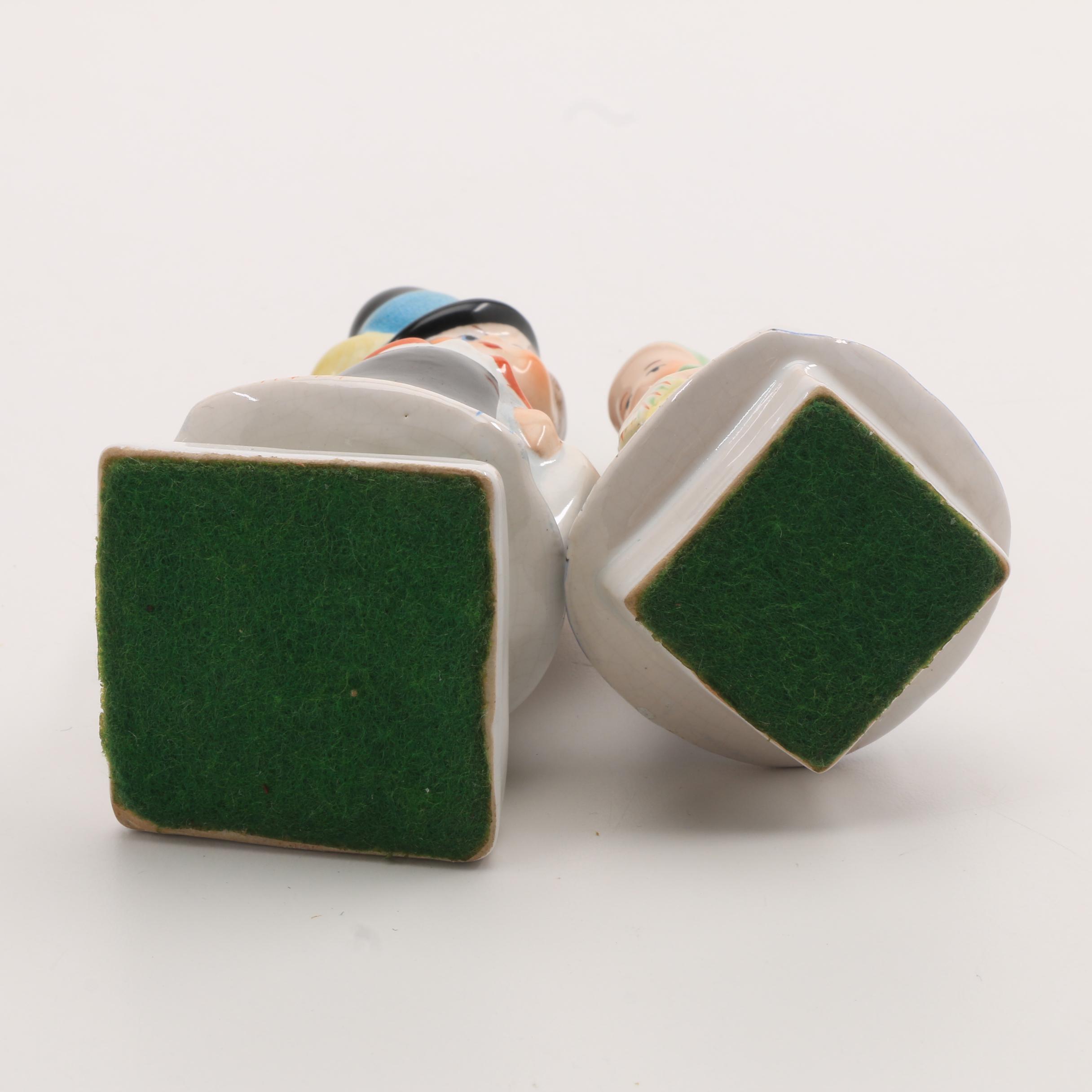 Porcelain Figurines and Herend Porcelain Trinket Box