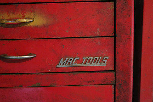 Sears and Mac Tools Rolling Tool Cabinets With Tools
