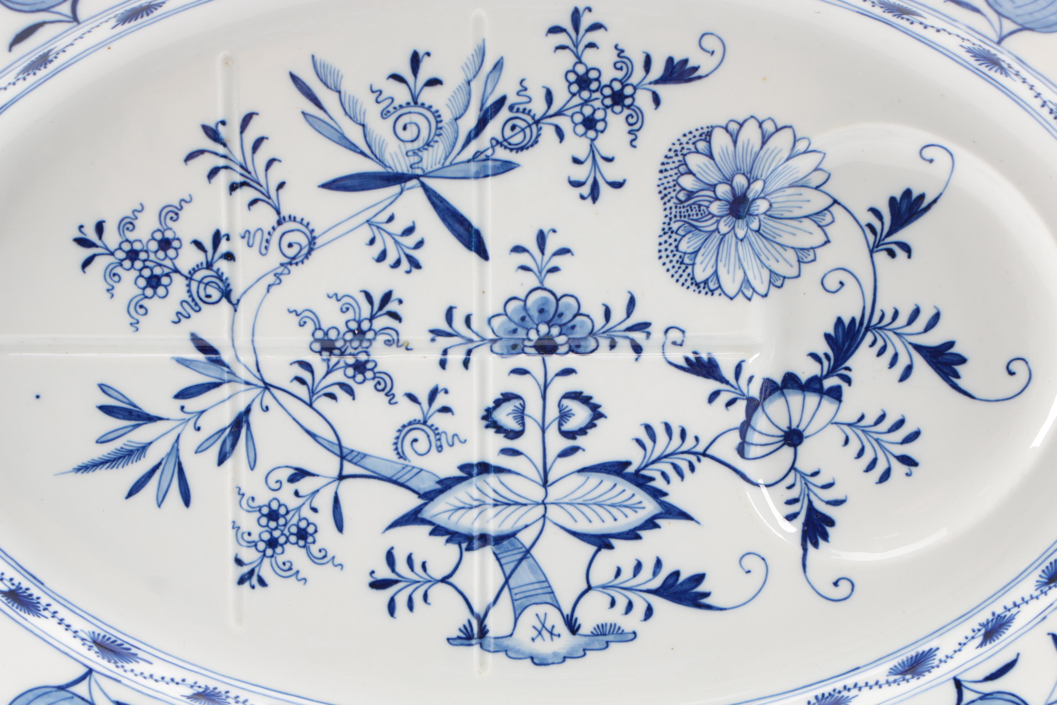 Meissen "Blue Onion" Serving Platter