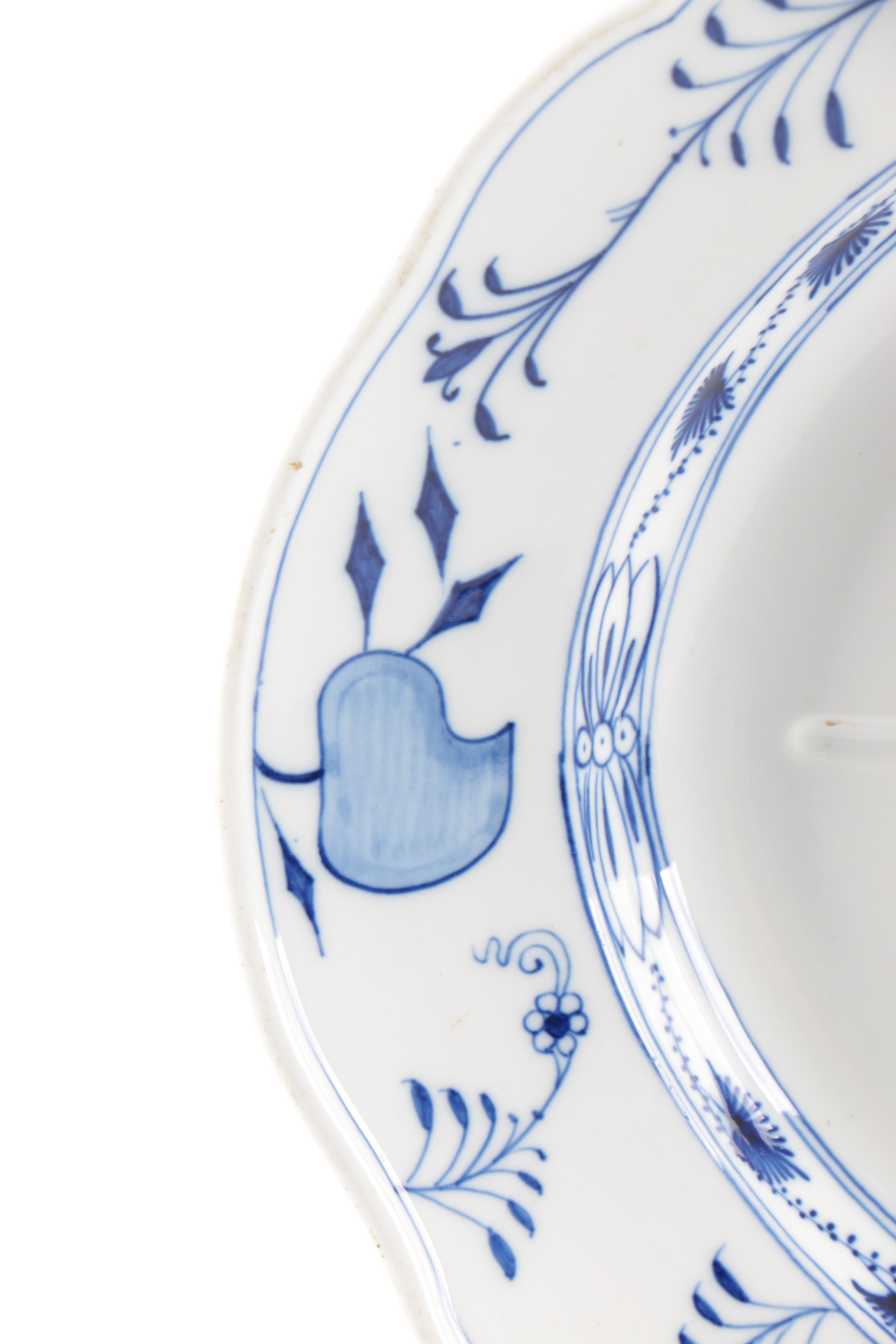 Meissen "Blue Onion" Serving Platter