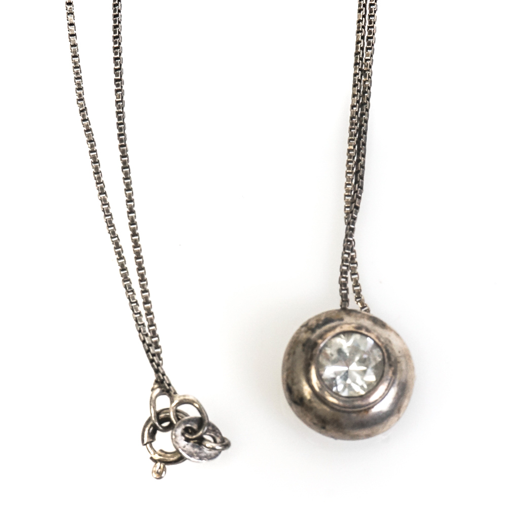 Collection of Sterling Silver Necklaces