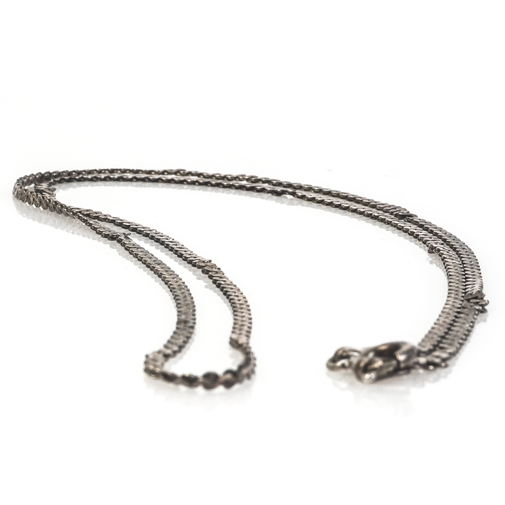 Collection of Sterling Silver Necklaces