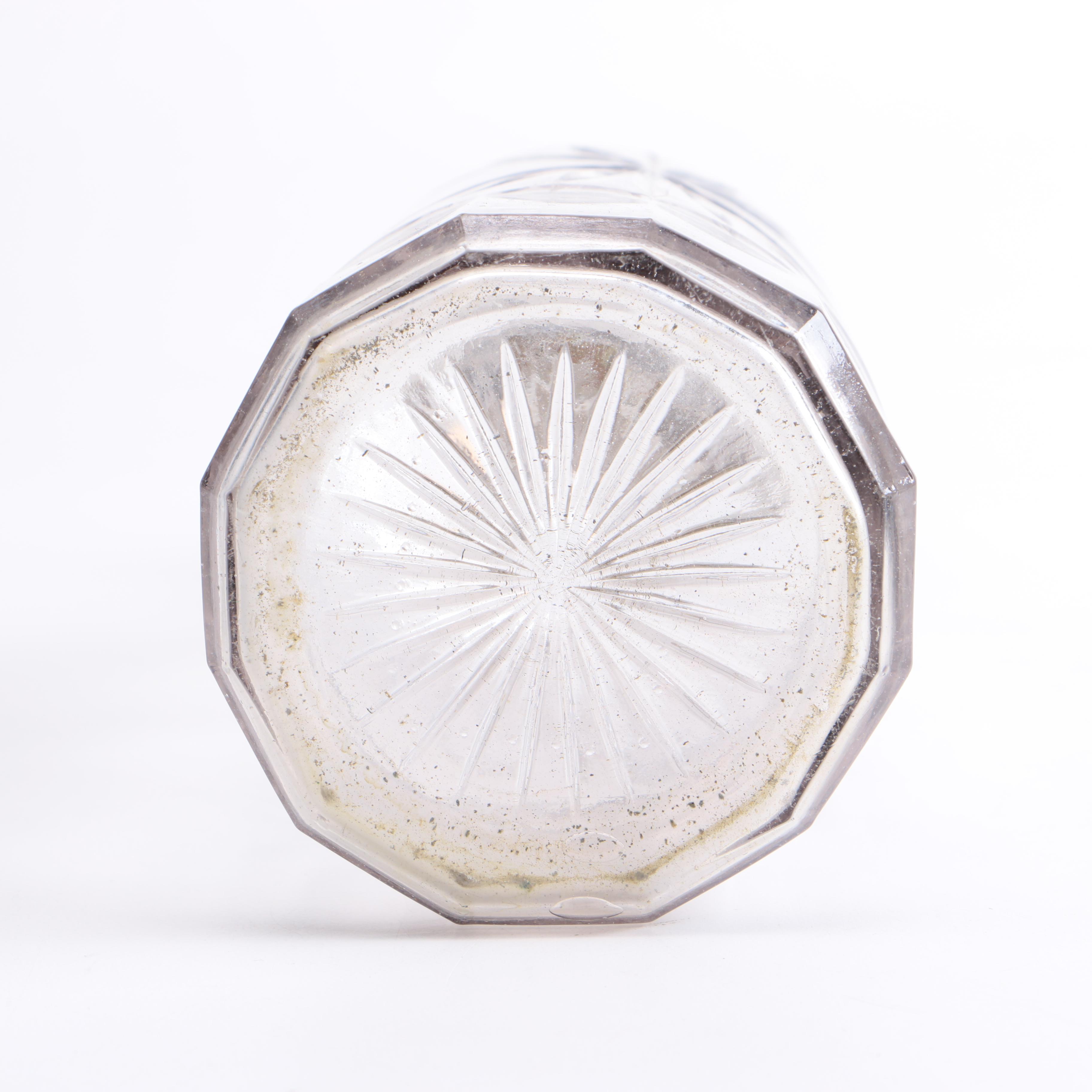 Hayner Whiskey Bottles with Combination Lock Stopper