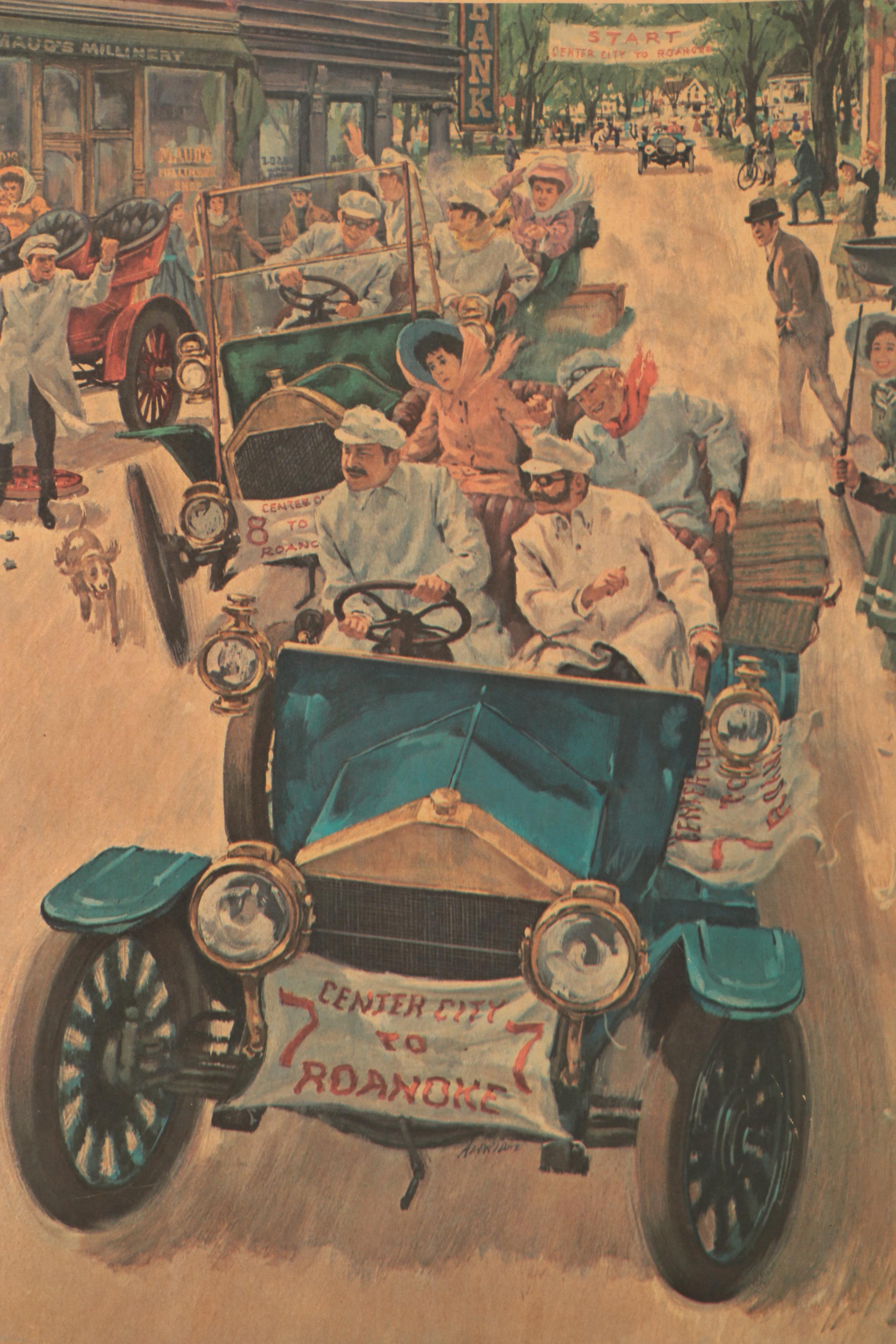 Vintage Pabst Blue Ribbon Advertisement