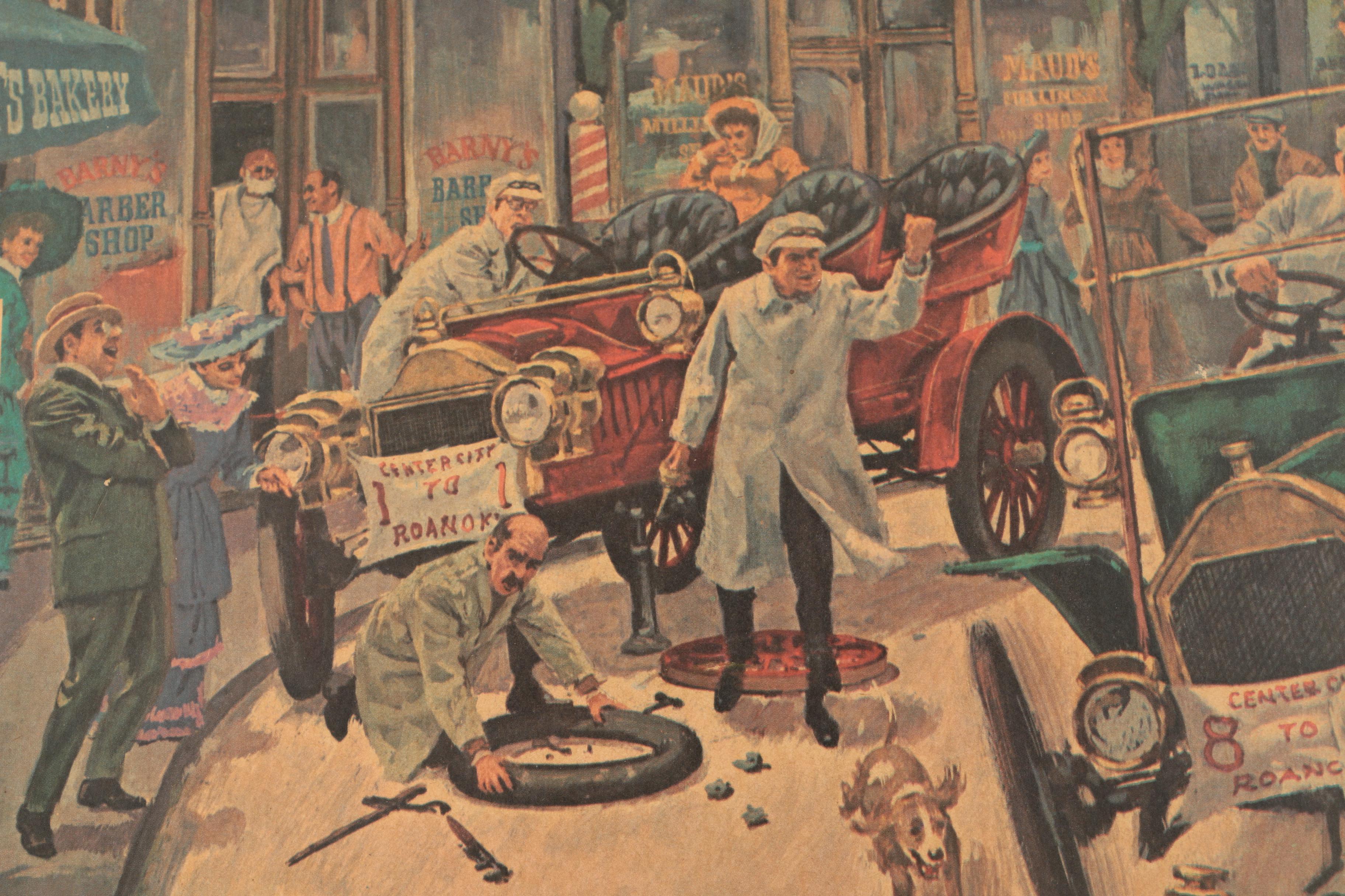 Vintage Pabst Blue Ribbon Advertisement