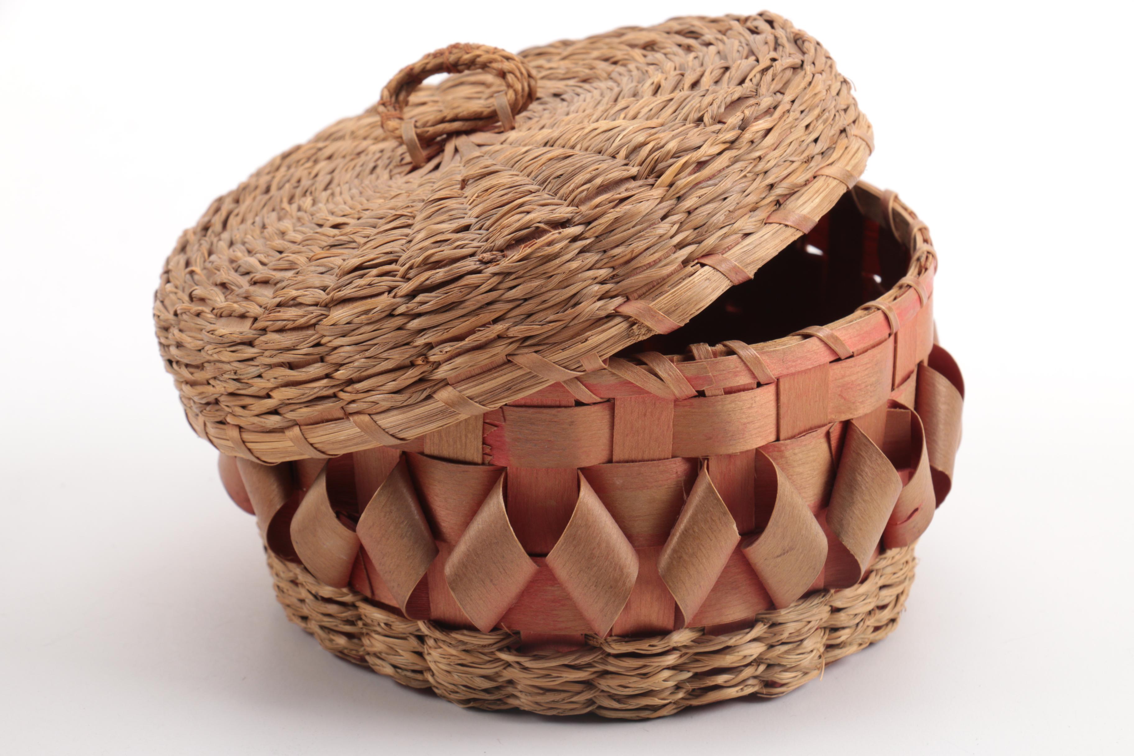 Northeast Native American Woven Baskets