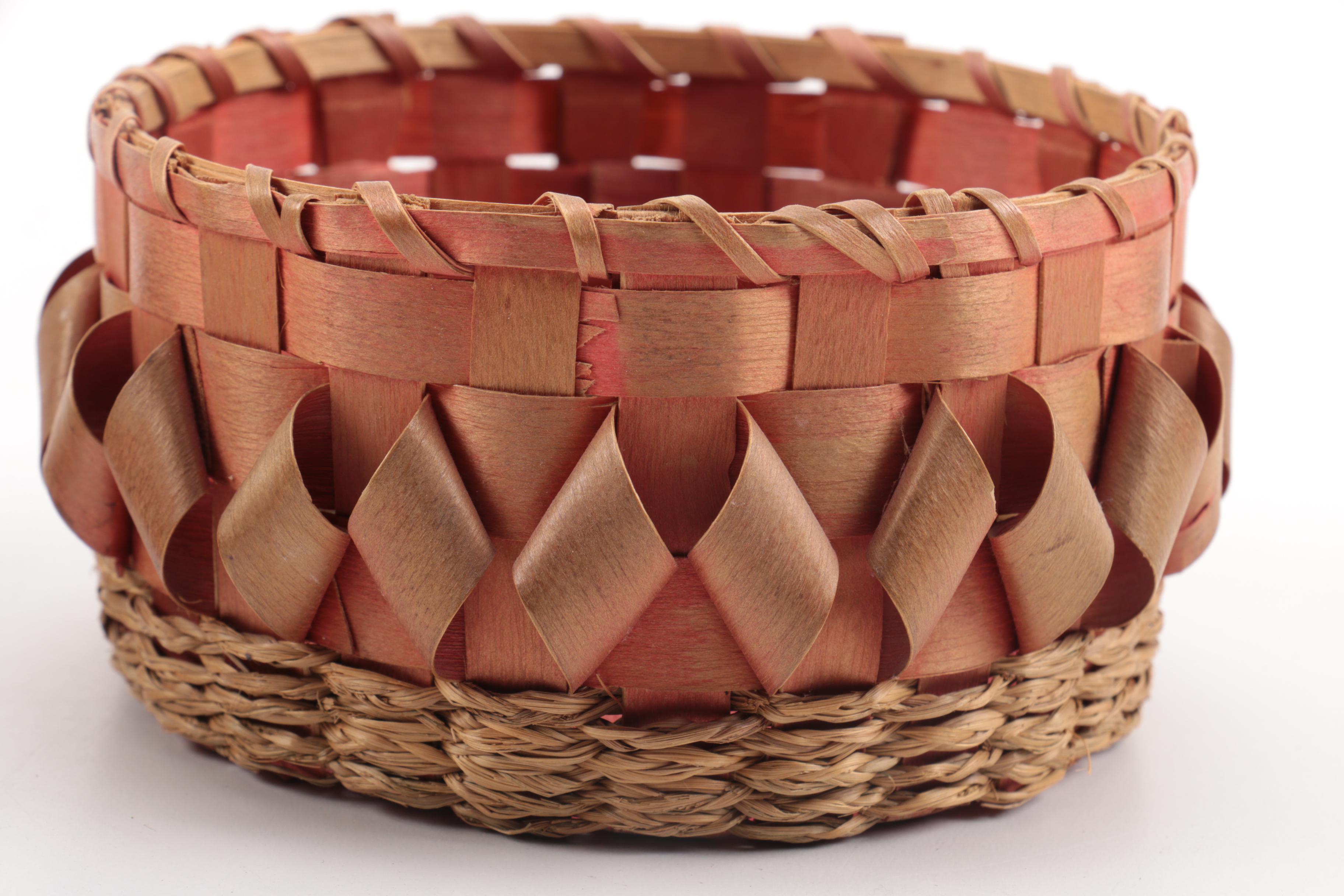 Northeast Native American Woven Baskets