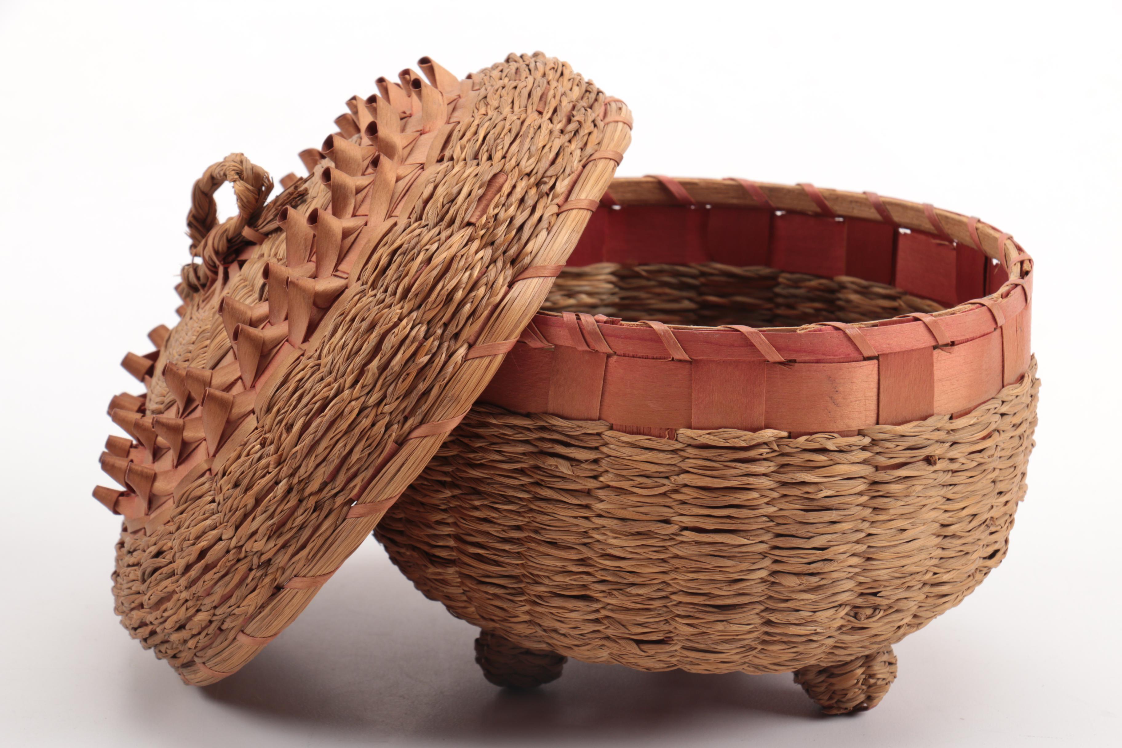 Northeast Native American Woven Baskets
