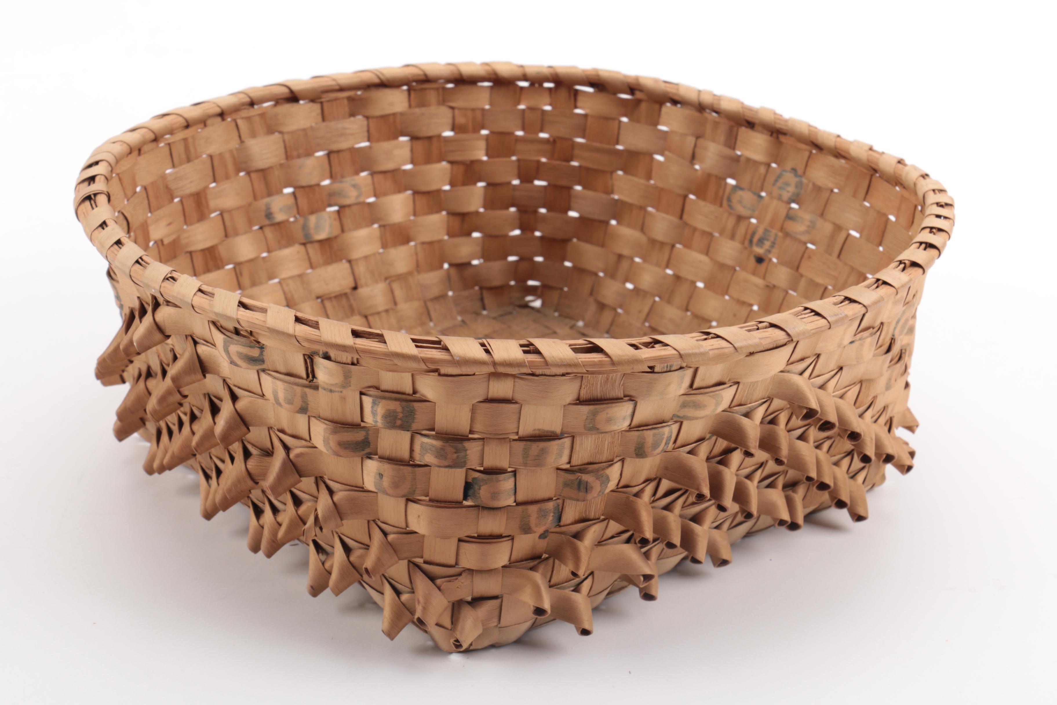 Northeast Native American Woven Baskets