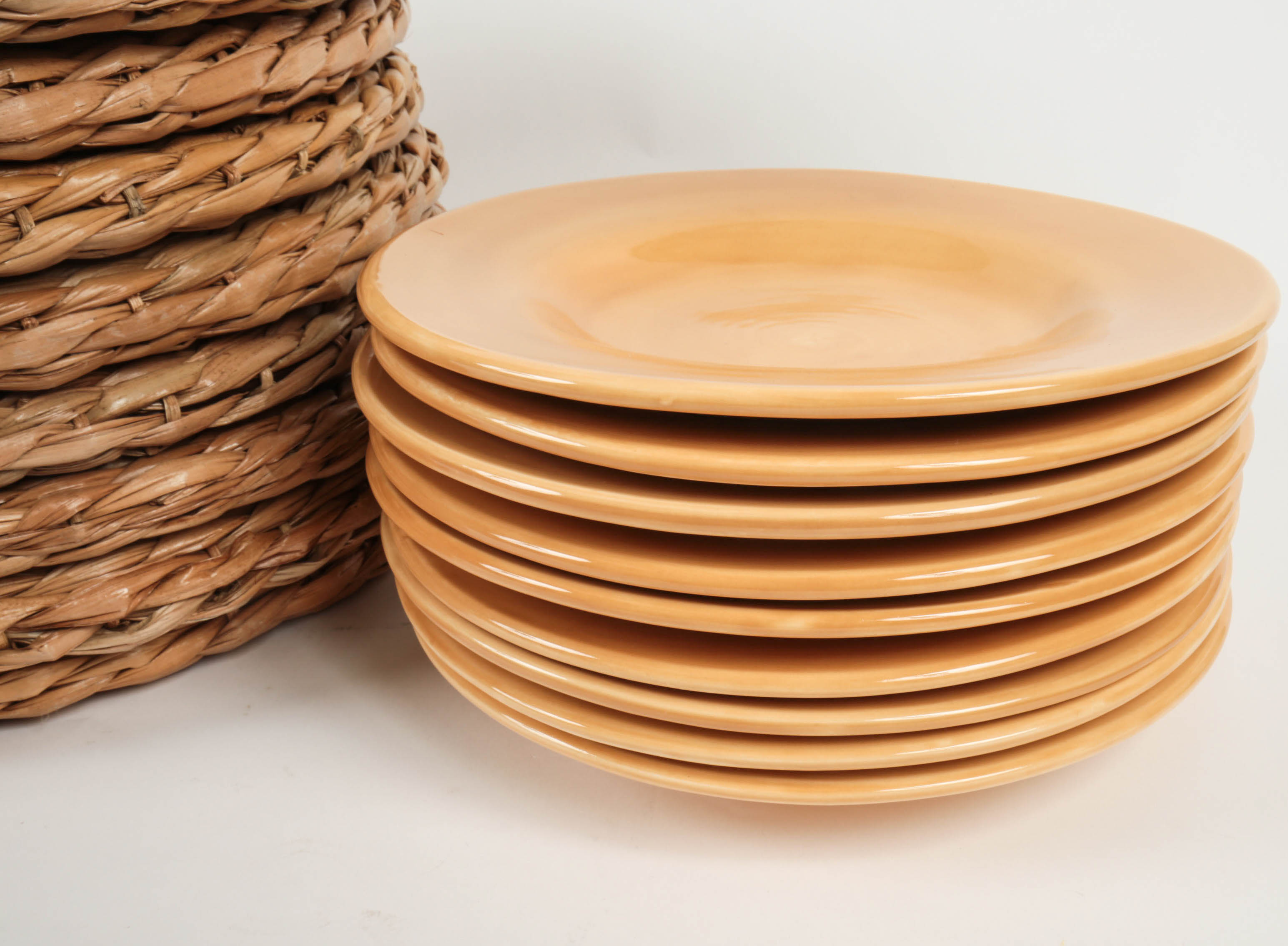 Pottery Barn "Sausalito" Mexican Dinnerware and Placemats