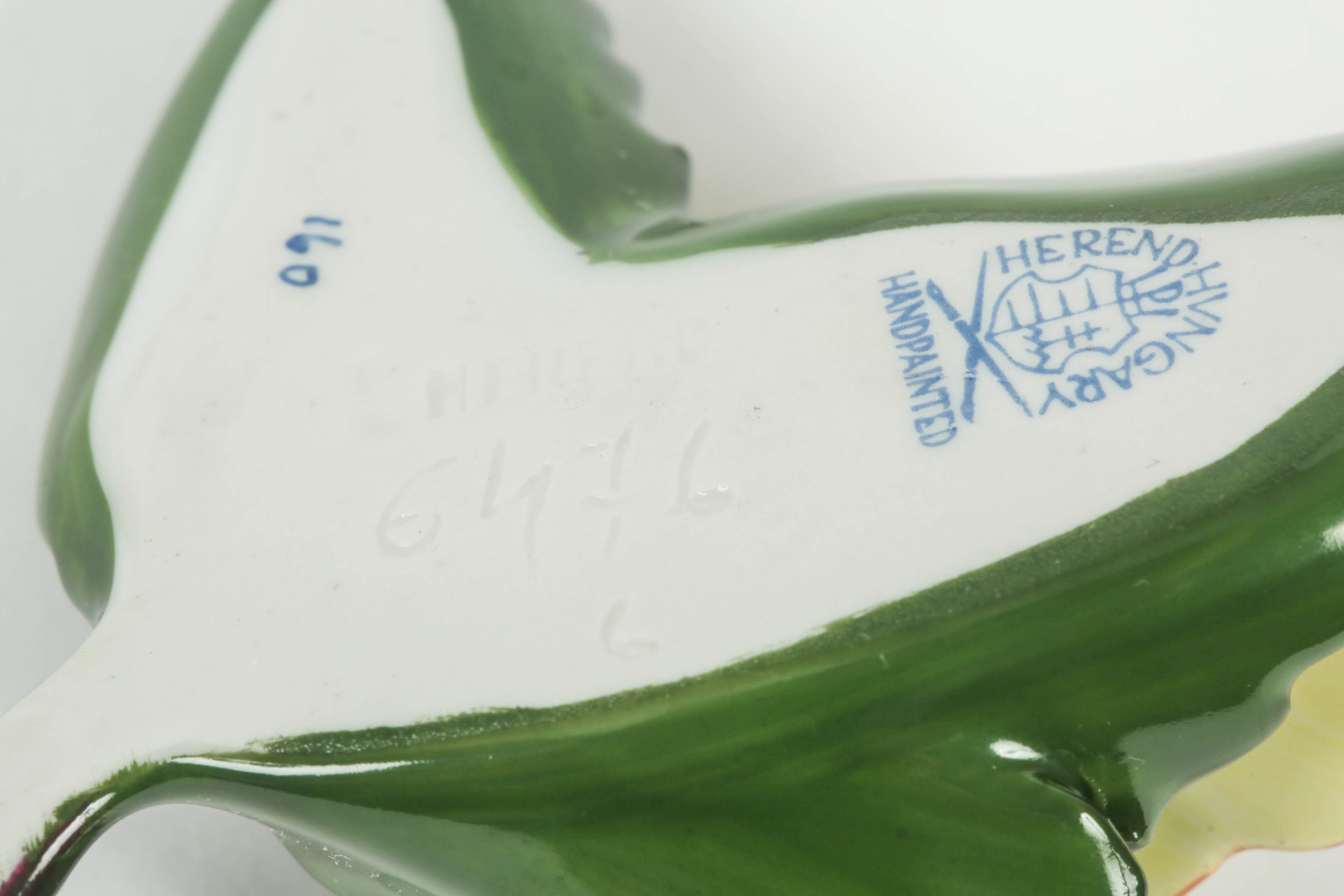 Group of Herend Hungary Placecard Holder Figurines