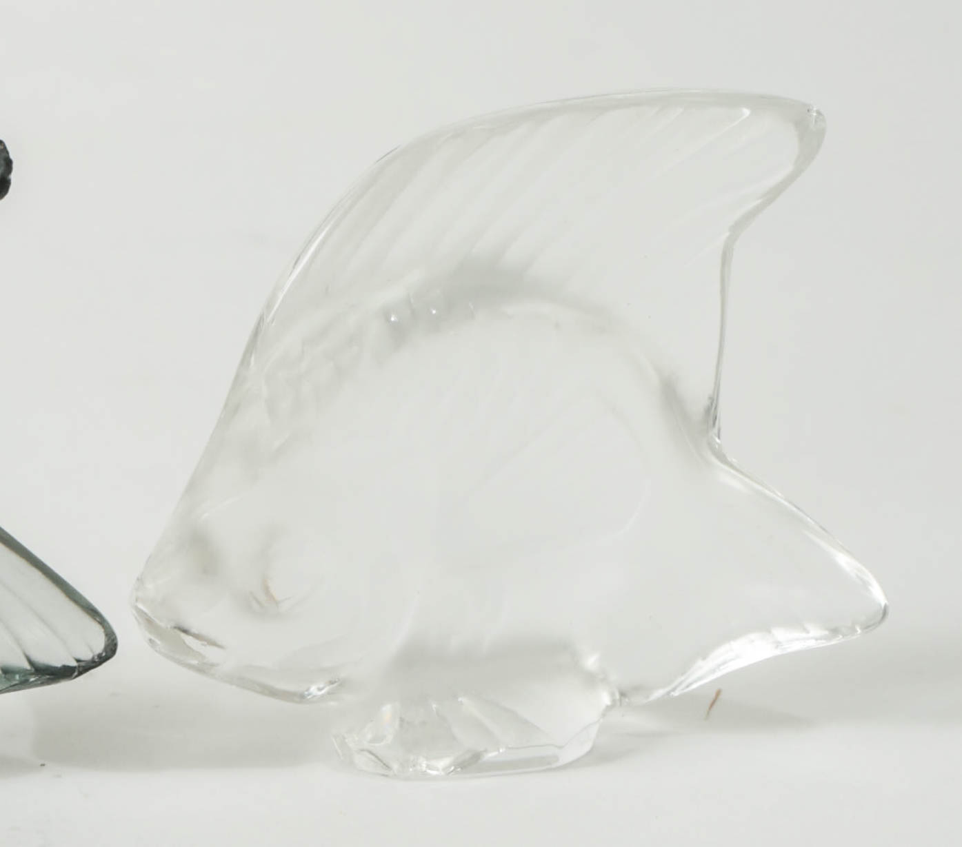 Group of Lalique Crystal "Fish" Figurines