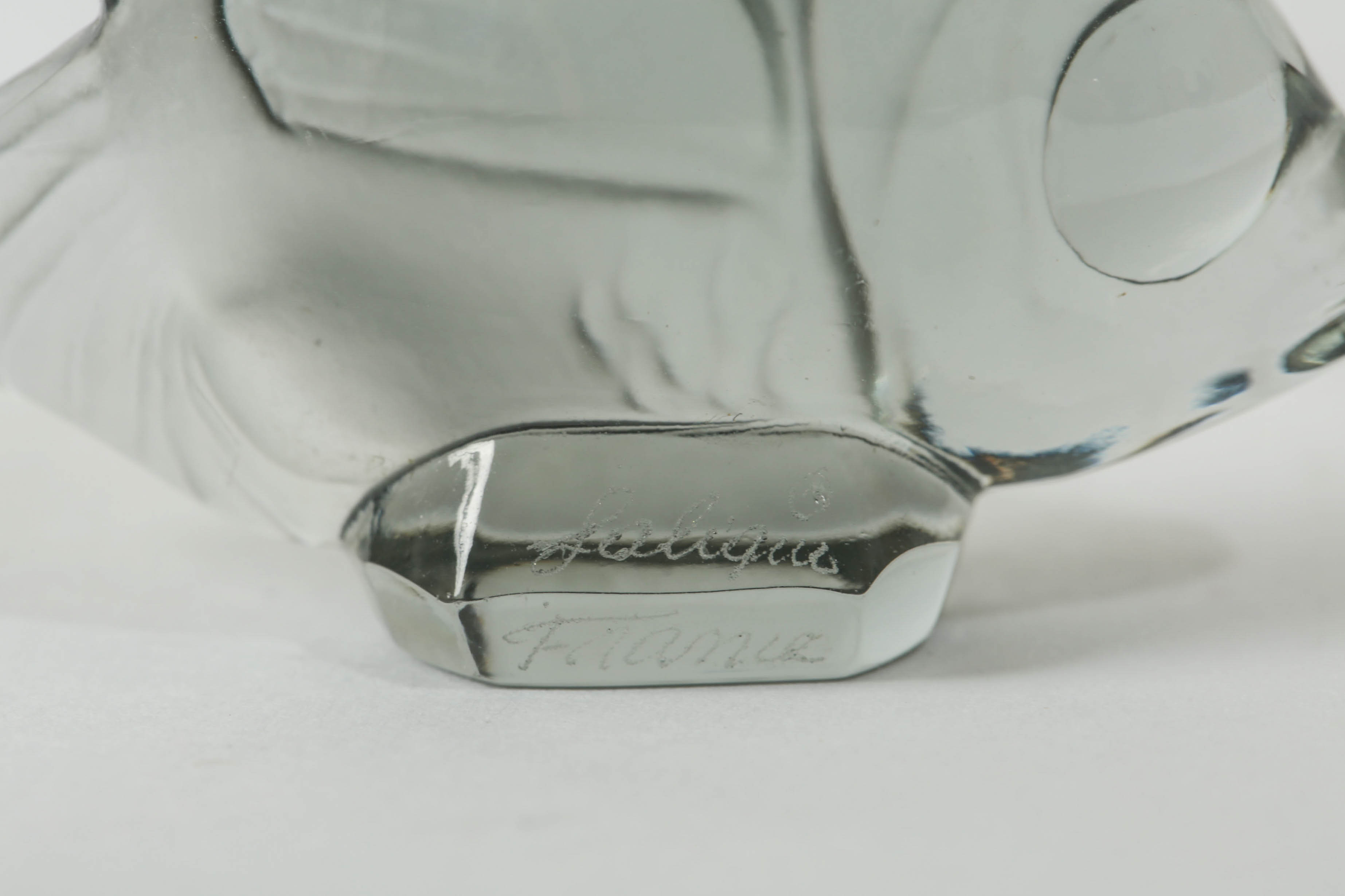 Group of Lalique Crystal "Fish" Figurines