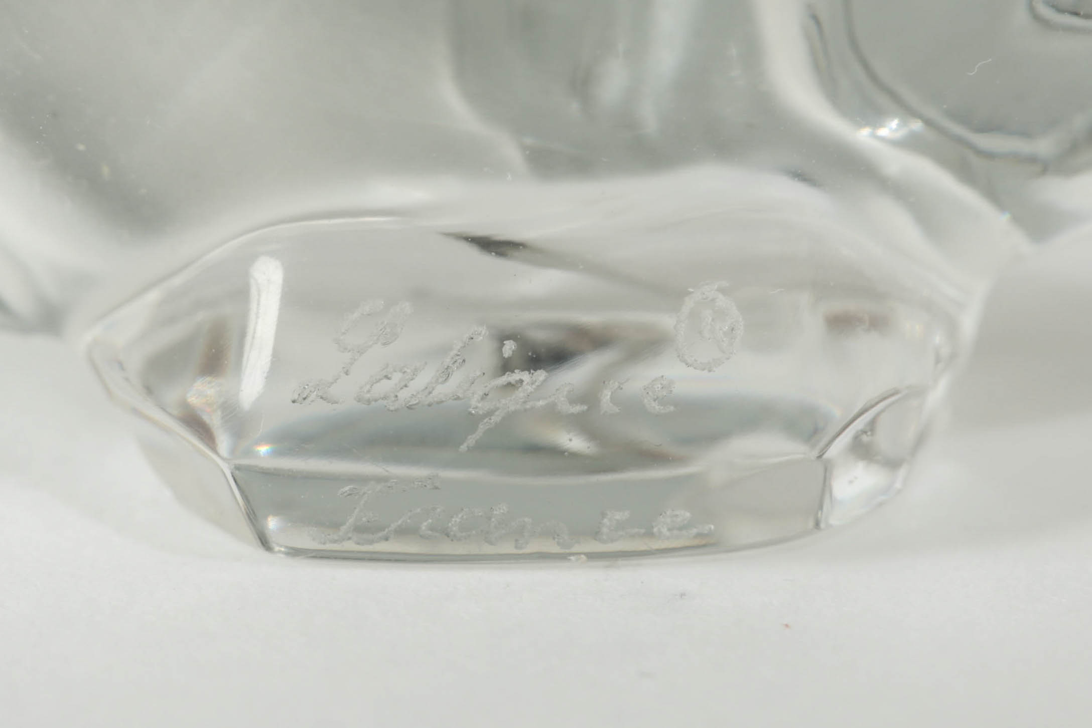 Group of Lalique Crystal "Fish" Figurines