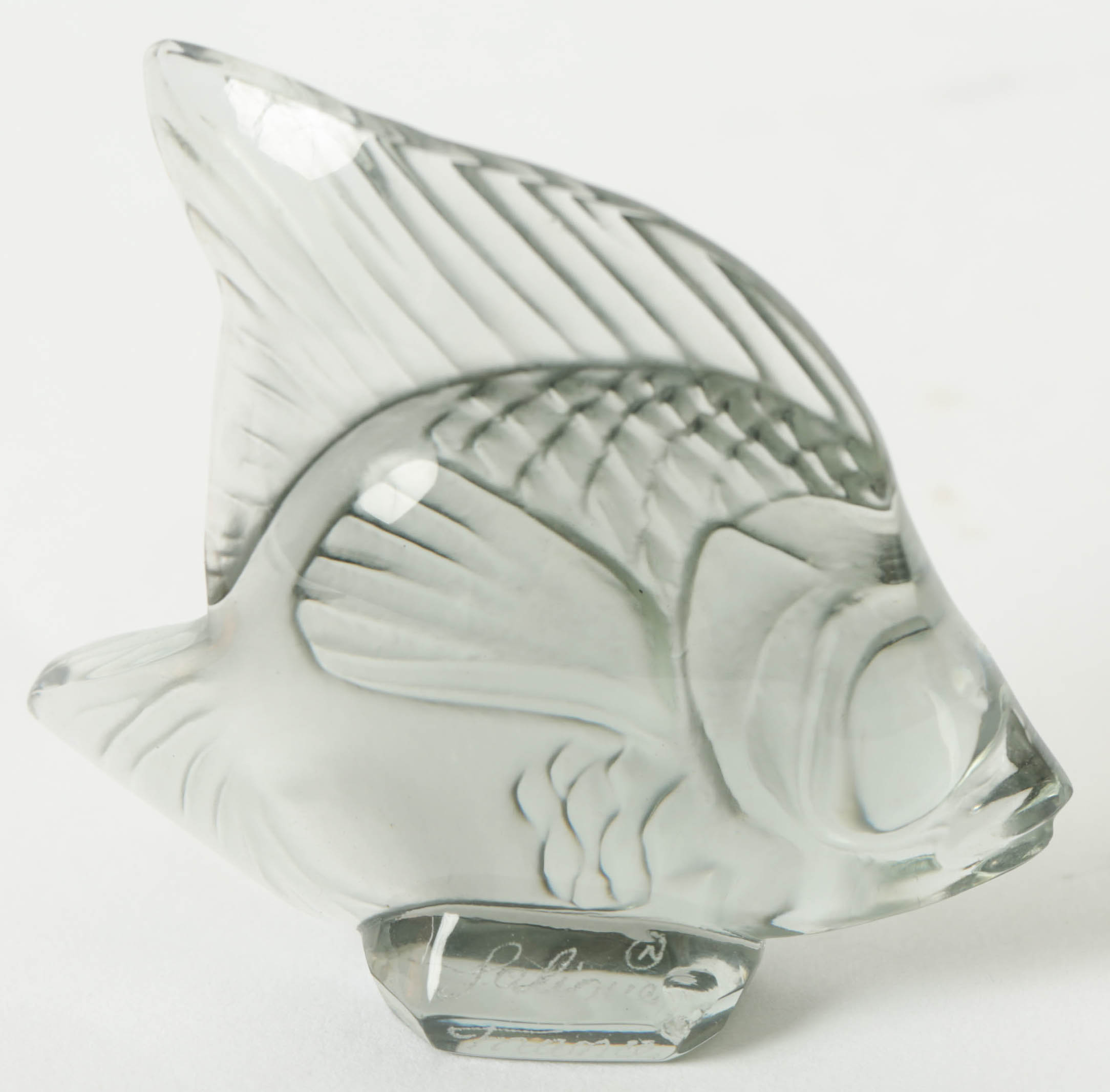 Group of Lalique "Fish" Figures