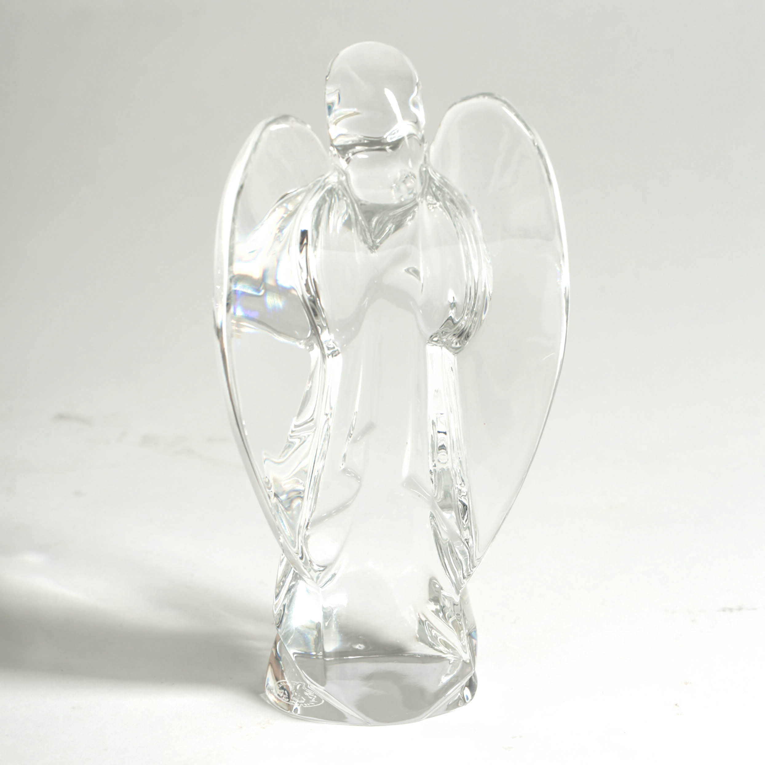 Baccarat Crystal "Angel Arms Folded" Figurine
