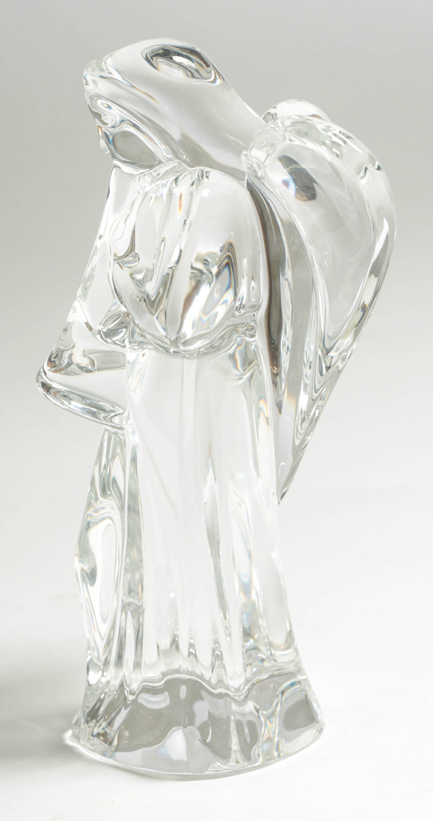 Baccart Crystal "Angel with Trumpet" Figure