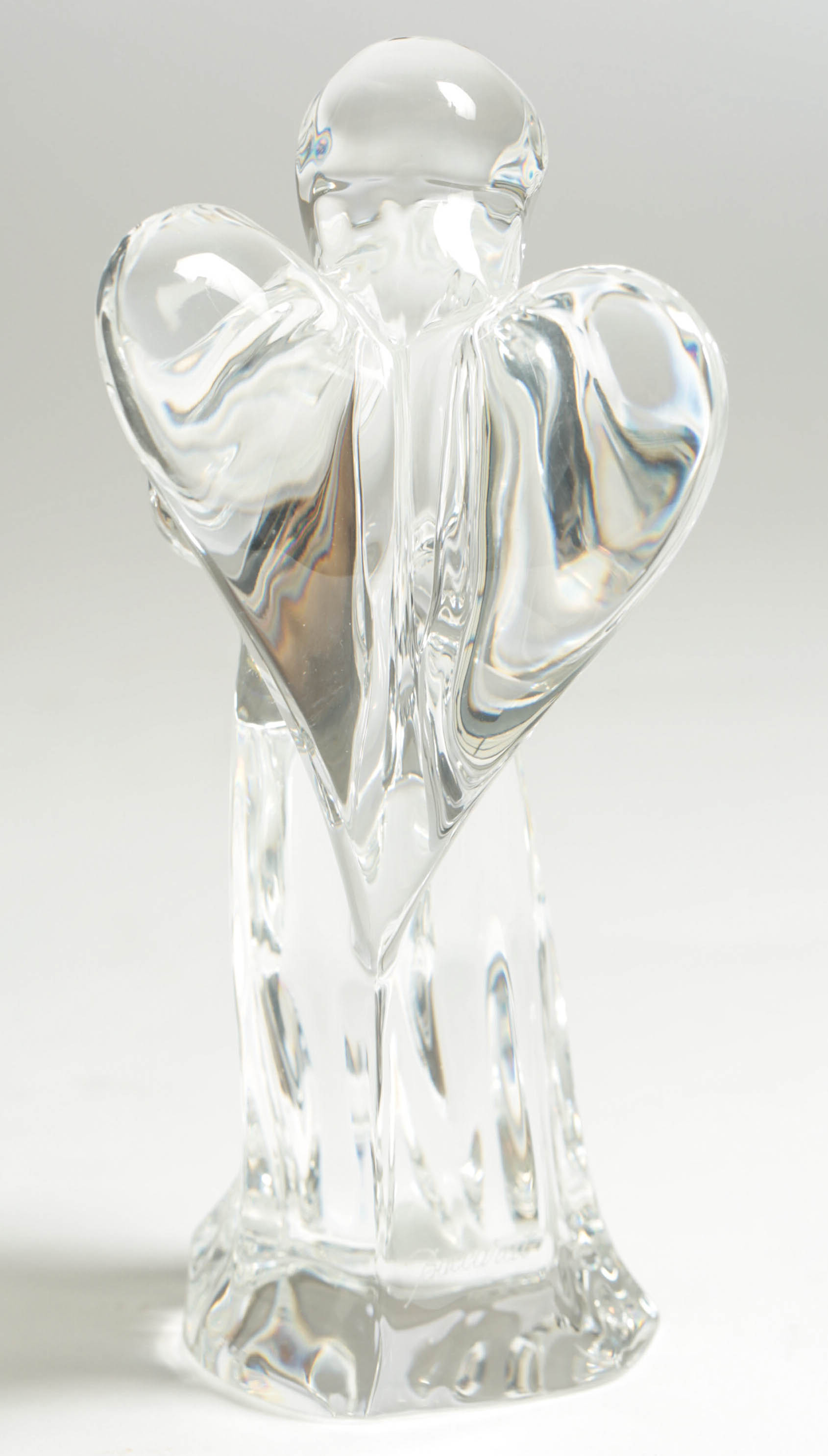 Baccart Crystal "Angel with Trumpet" Figure