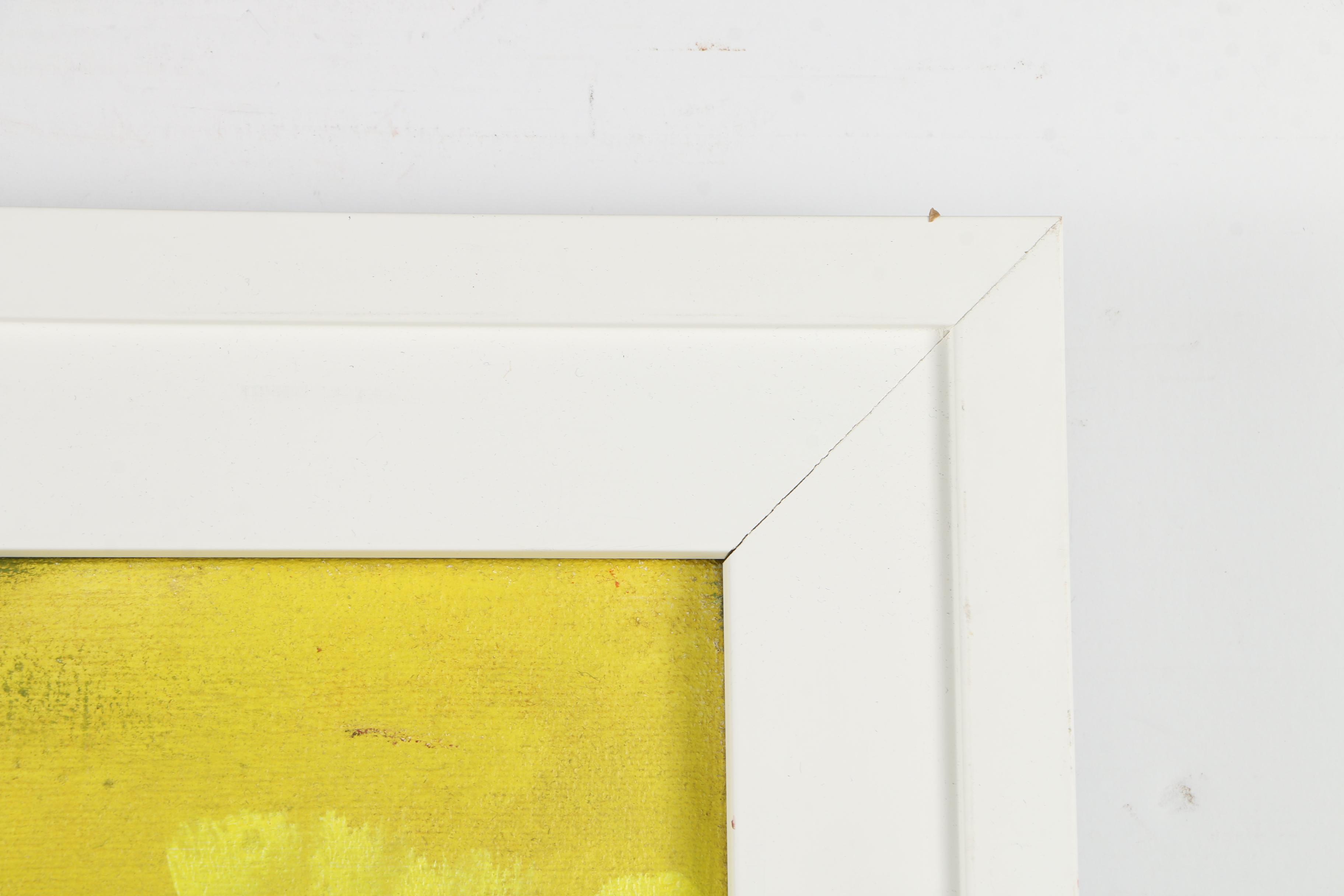 Vada Smith Acrylic Painting on Canvas "Poppies"