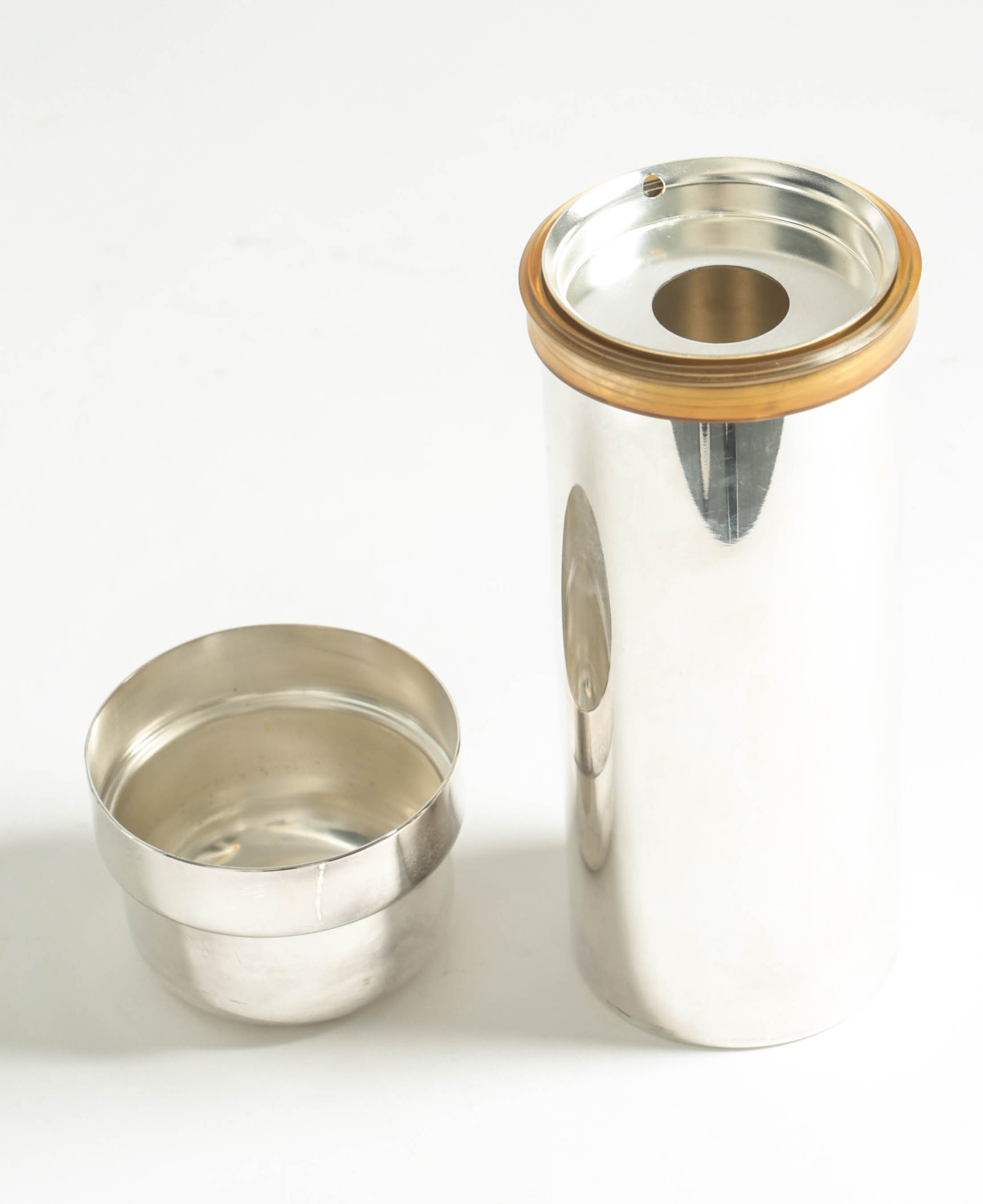 Italian Silver Plated Cocktail Shaker