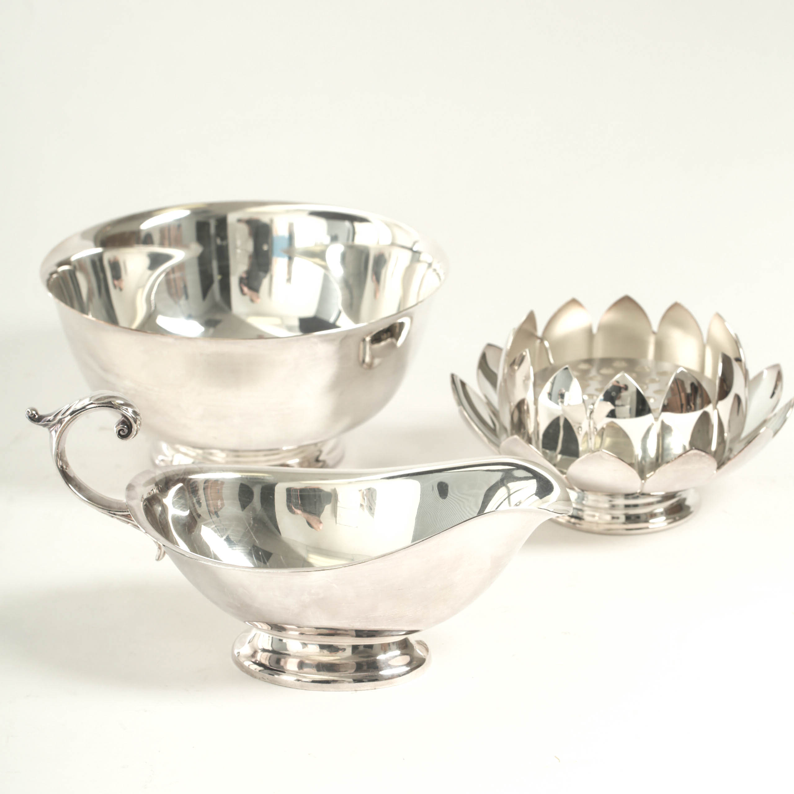 Reed & Barton Plated Silver Serveware Assortment