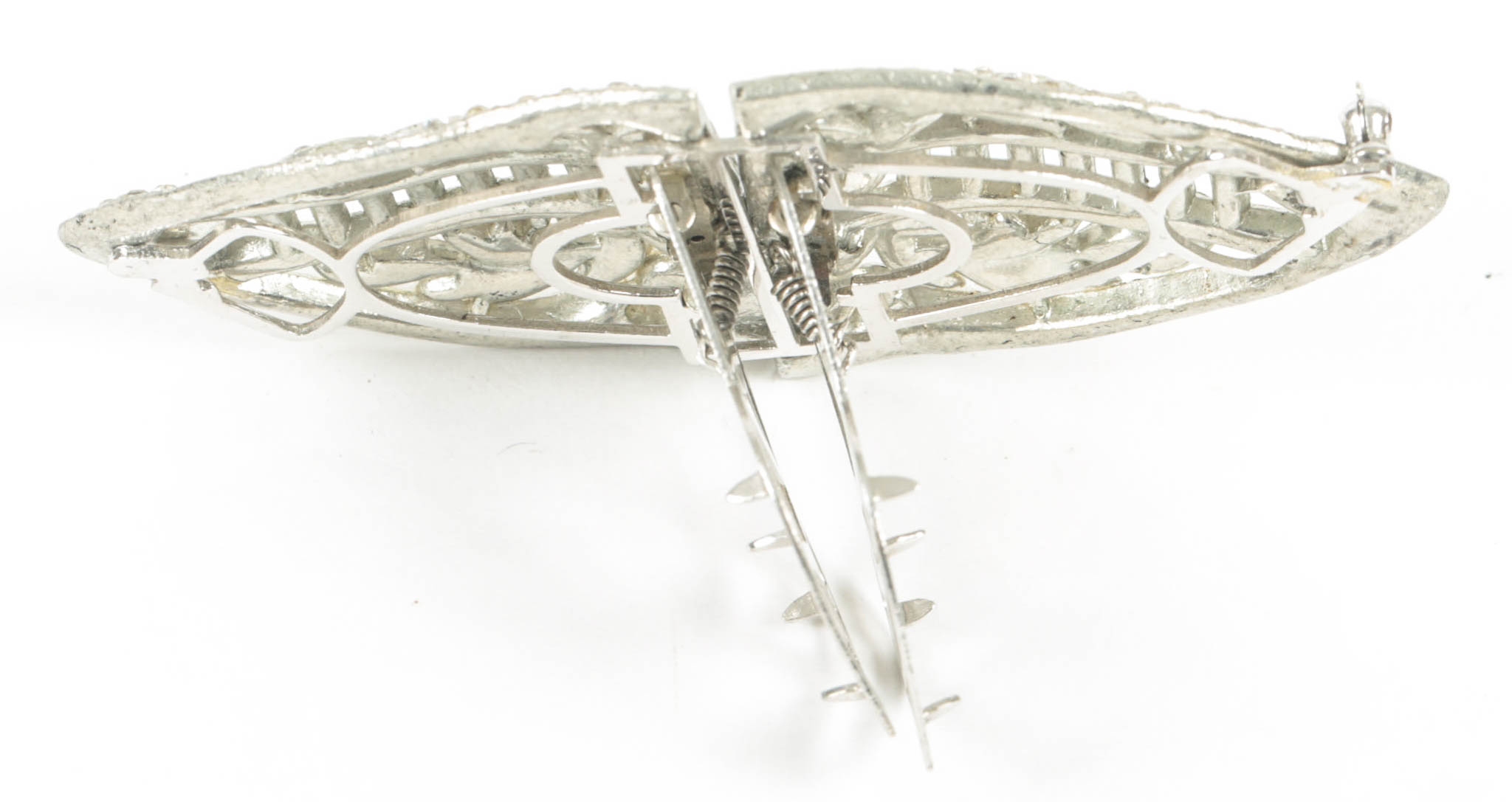 Vintage Rhinestone Brooch and Clip