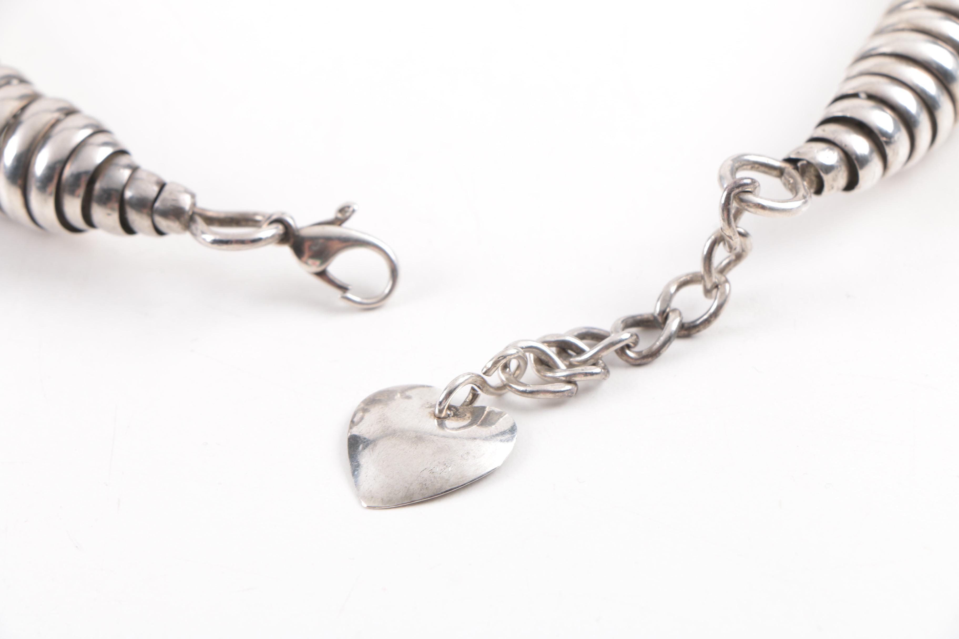 Sterling Silver Necklace and Ring